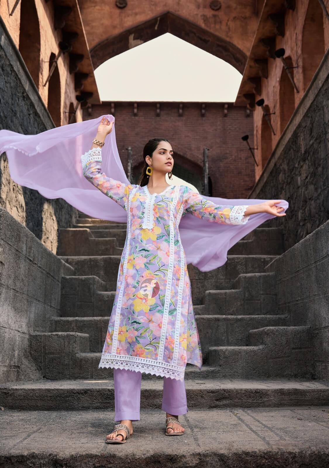 Anju Fabrics Sakhi Re Vol 2 Printed Salwar Kameez Catalog collection 5