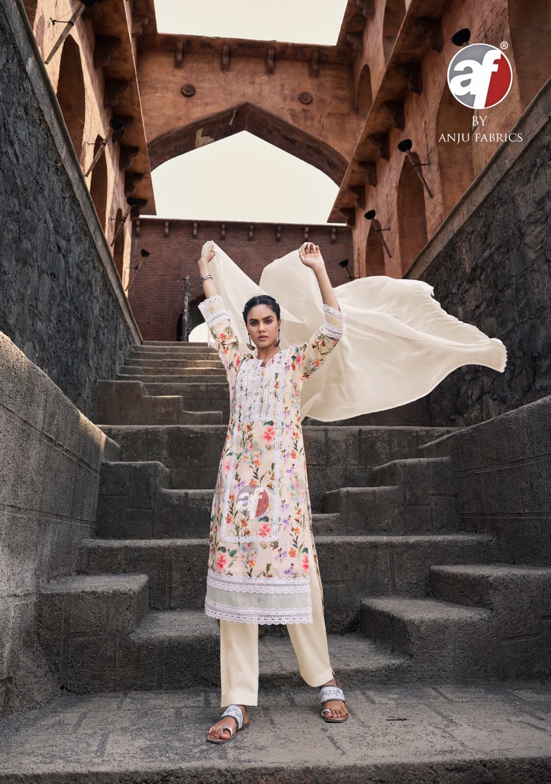 Anju Fabrics Sakhi Re Vol 2 Printed Salwar Kameez Catalog collection 4