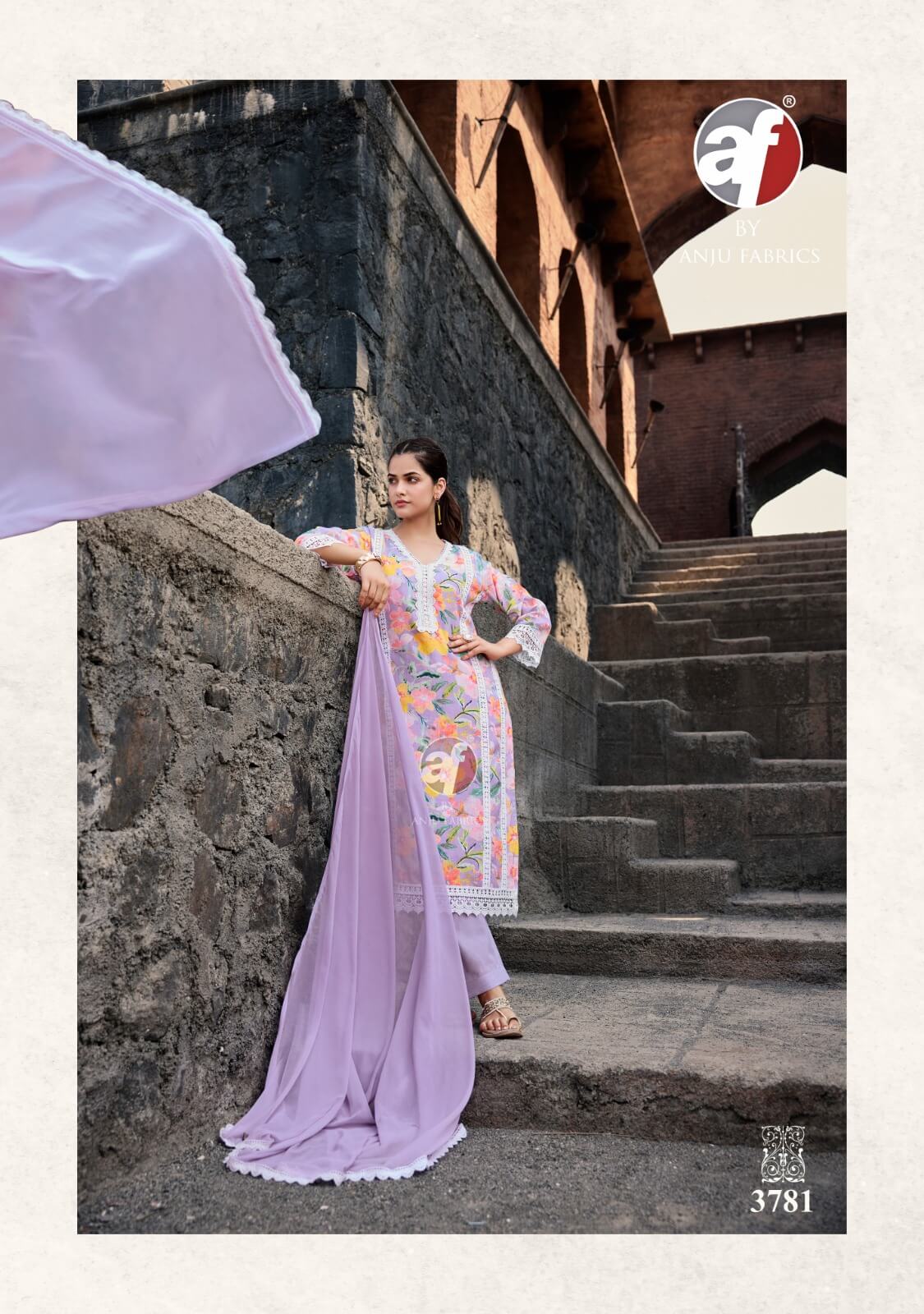 Anju Fabrics Sakhi Re Vol 2 Printed Salwar Kameez Catalog collection 11