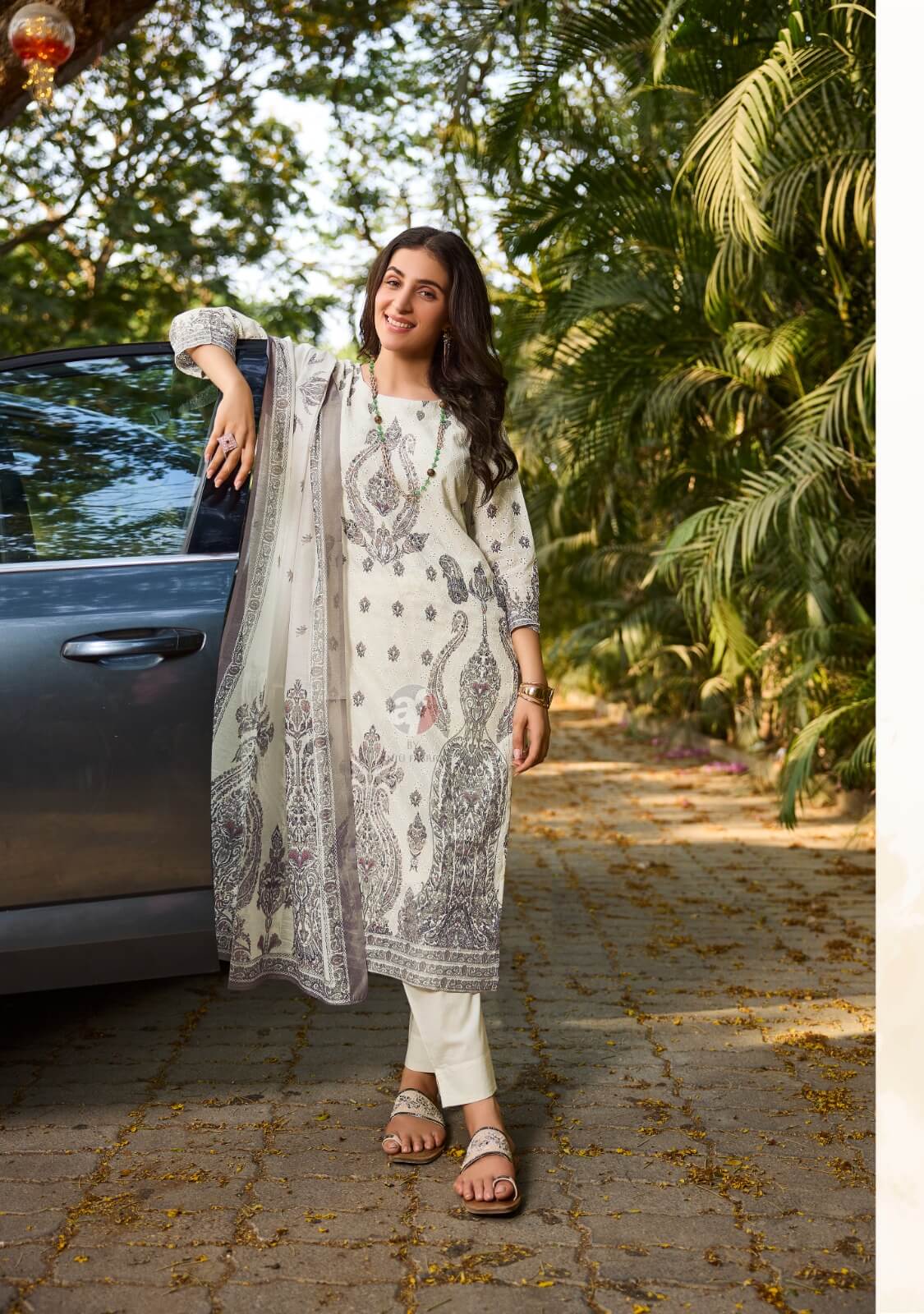 Anju Fabrics Flairs Vol 3 Printed Salwar Kameez Catalog collection 5