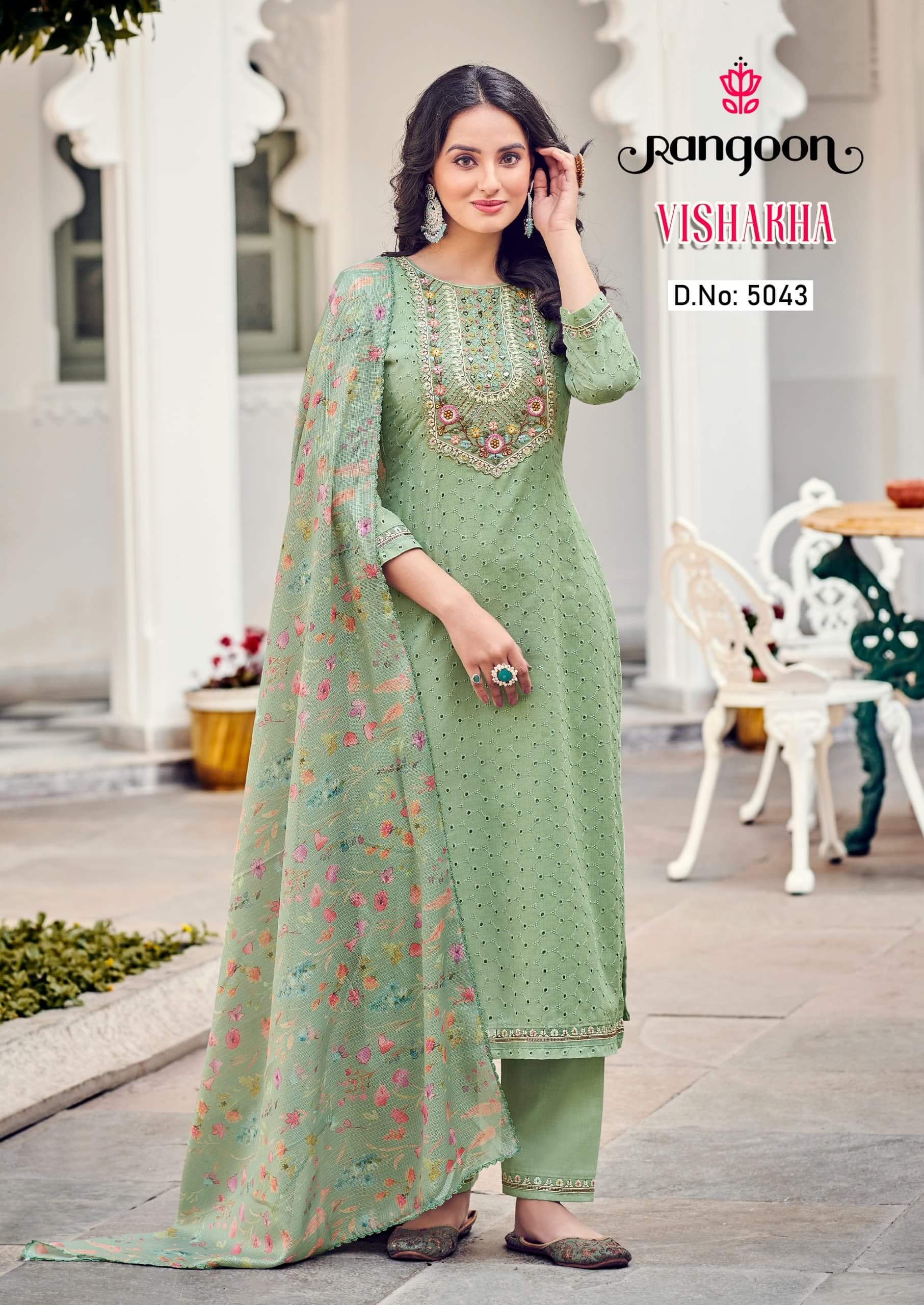 Rangoon Vishakha Cotton  Salwar Kameez Catalog collection 7