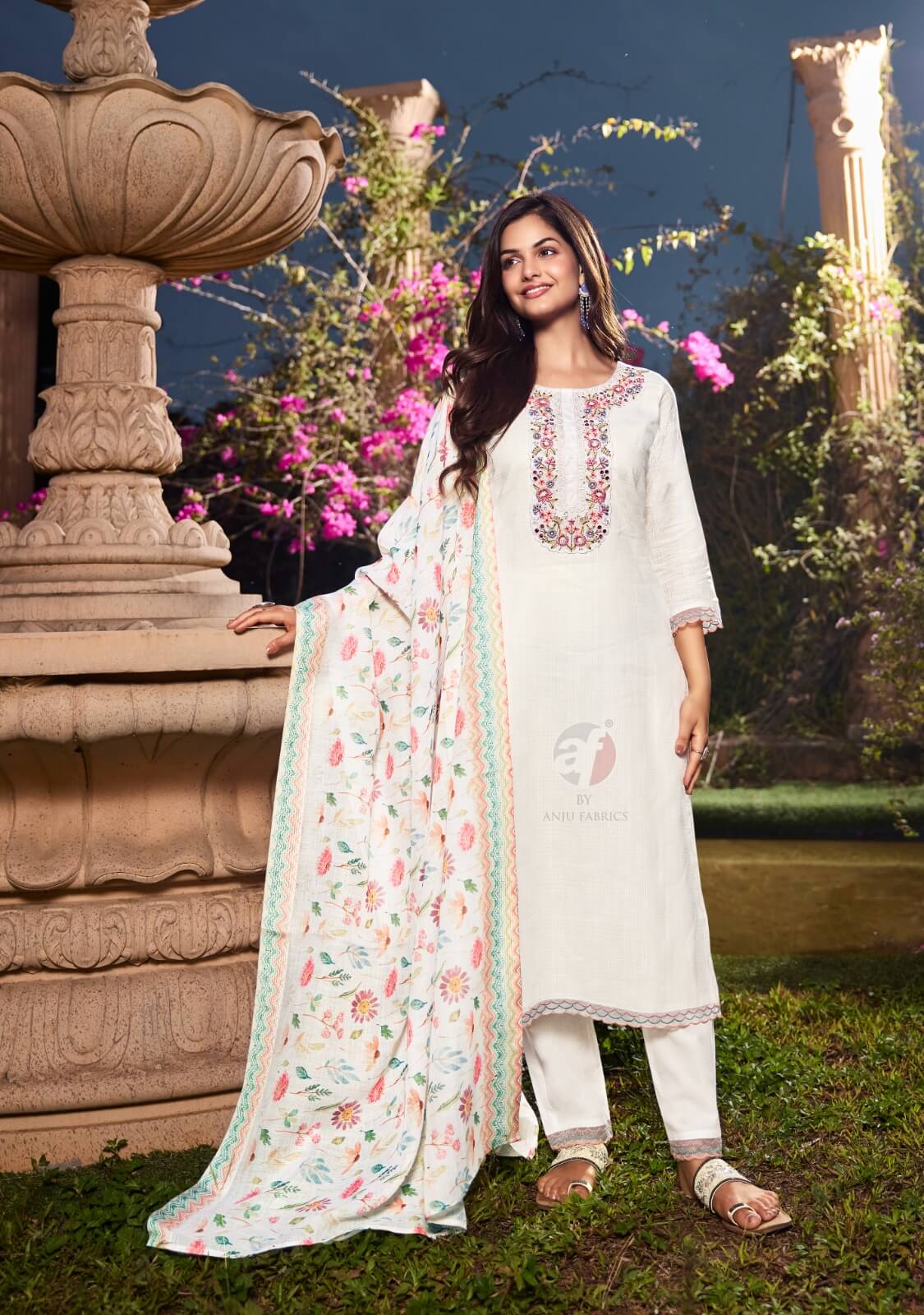Anju Fabrics Patterns Vol 3 Cotton Salwar Kameez  Catalog collection 2
