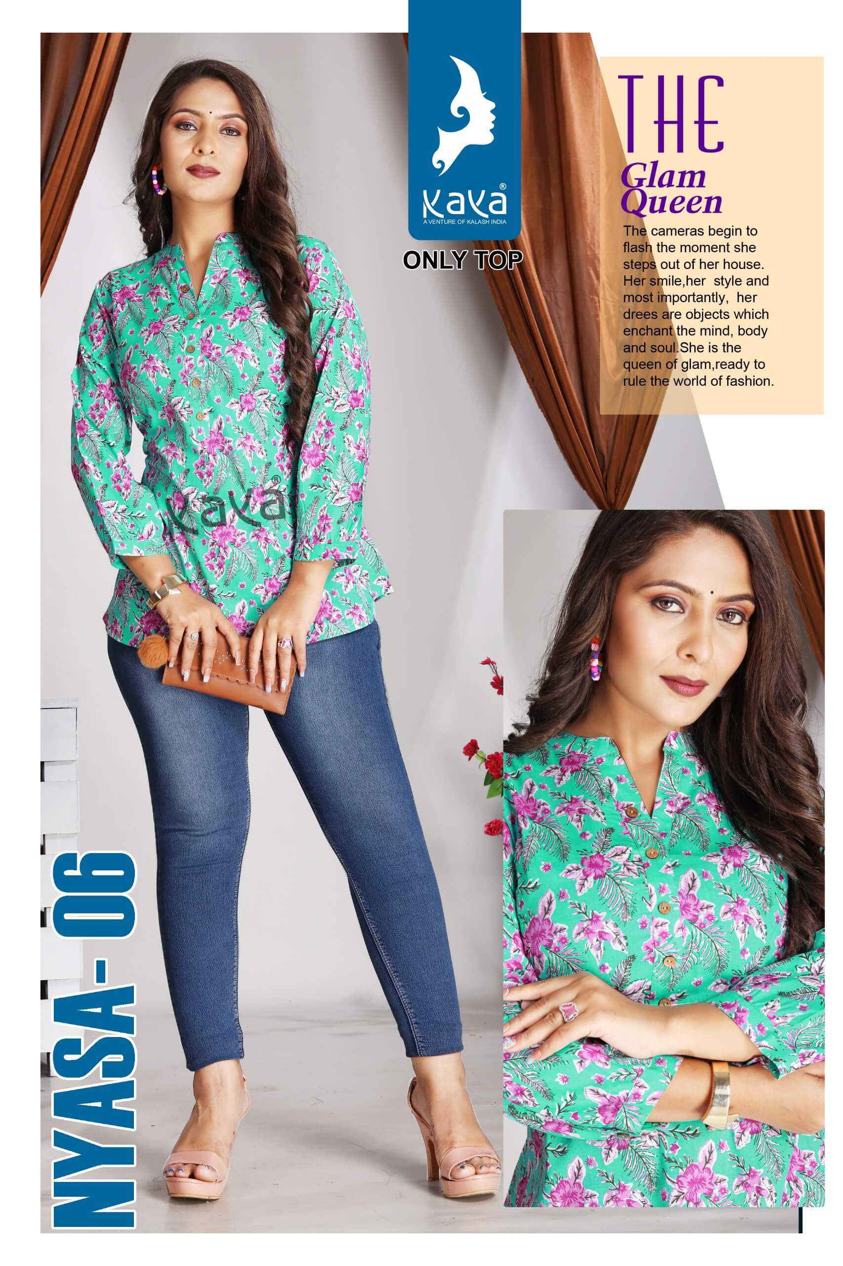 Kaya Kurti Nyasa Ladies Tops Catalog collection 1