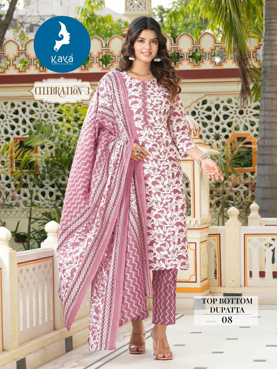 Kaya Celebration Vol 3 Printed Salwar Kameez collection 4