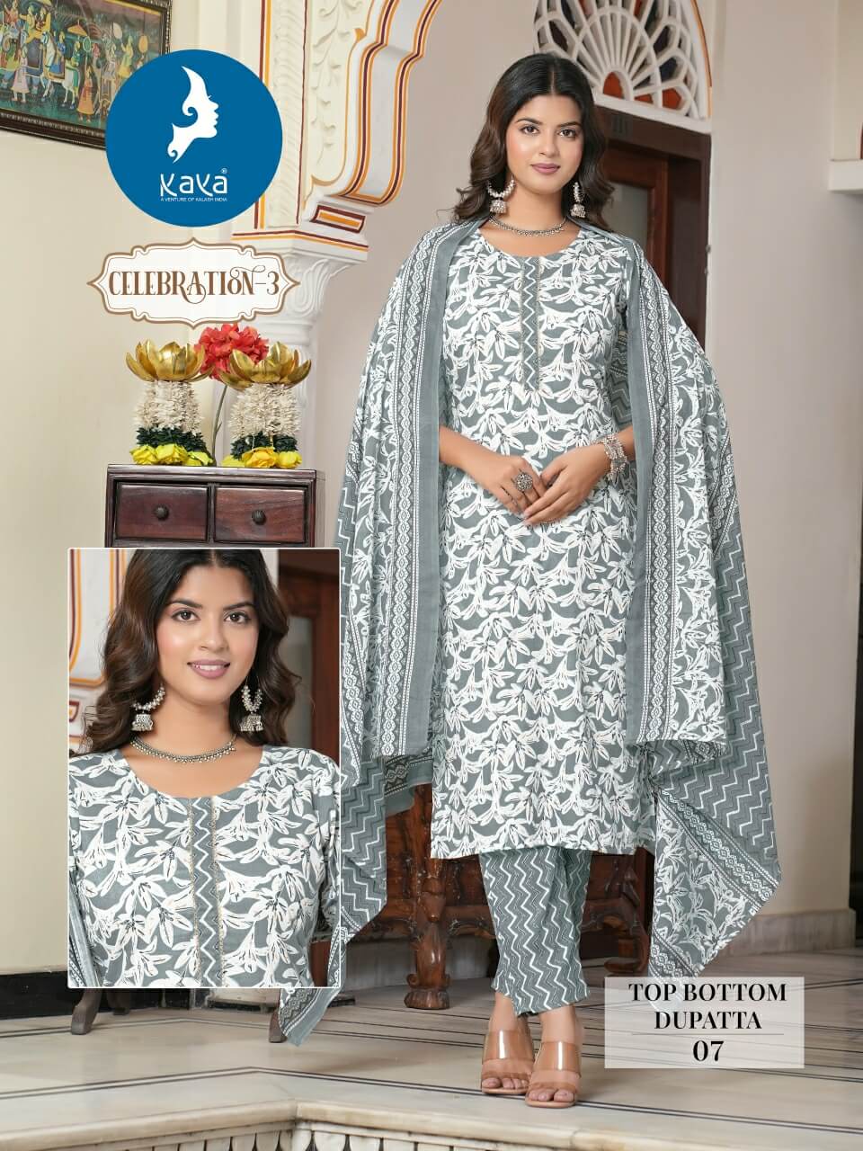 Kaya Celebration Vol 3 Printed Salwar Kameez collection 2