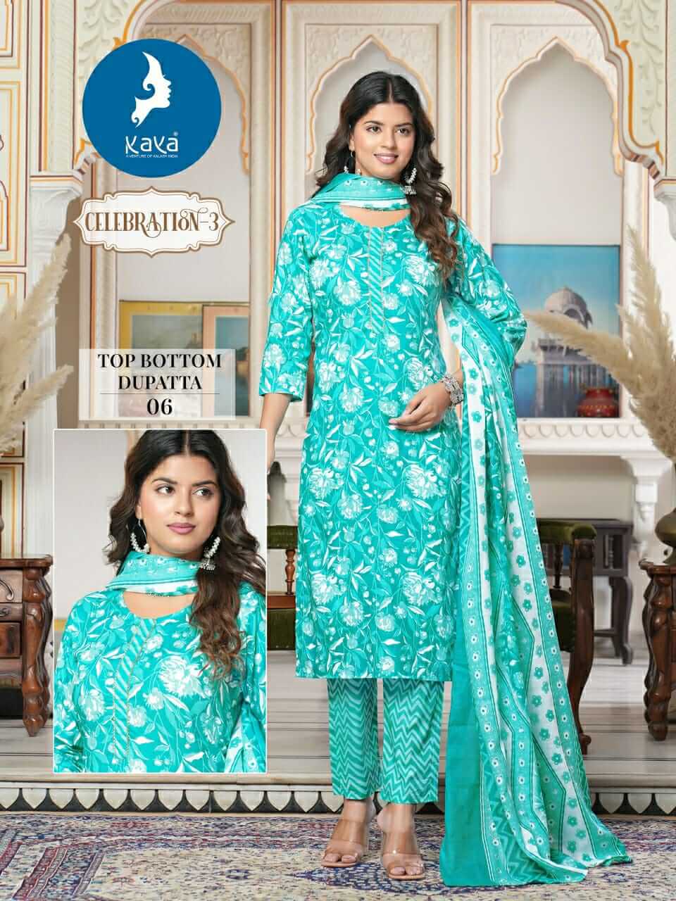 Kaya Celebration Vol 3 Printed Salwar Kameez collection 5