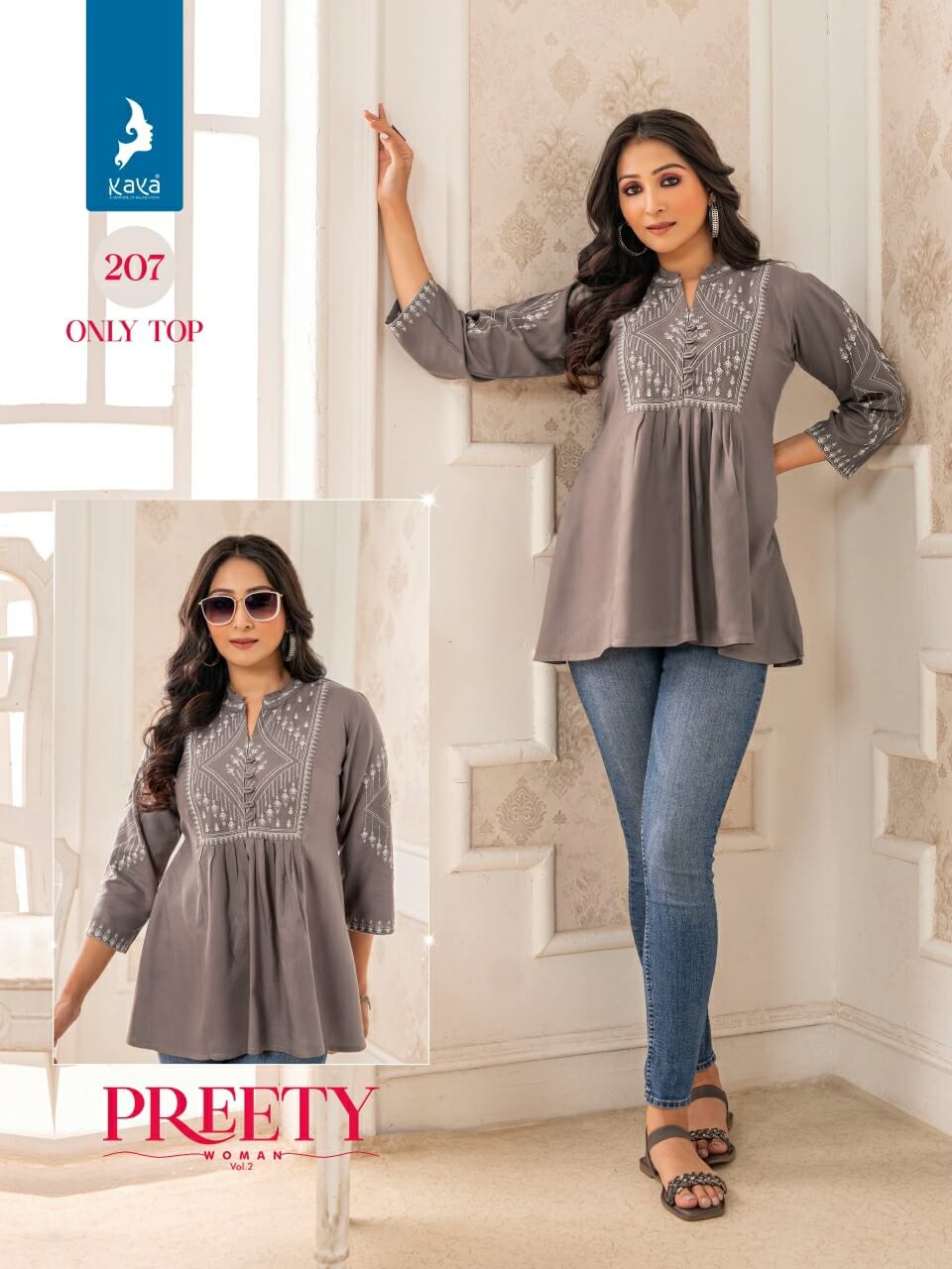 Kaya Kurti Pretty Women 2 Ladies Tops Catalog collection 3