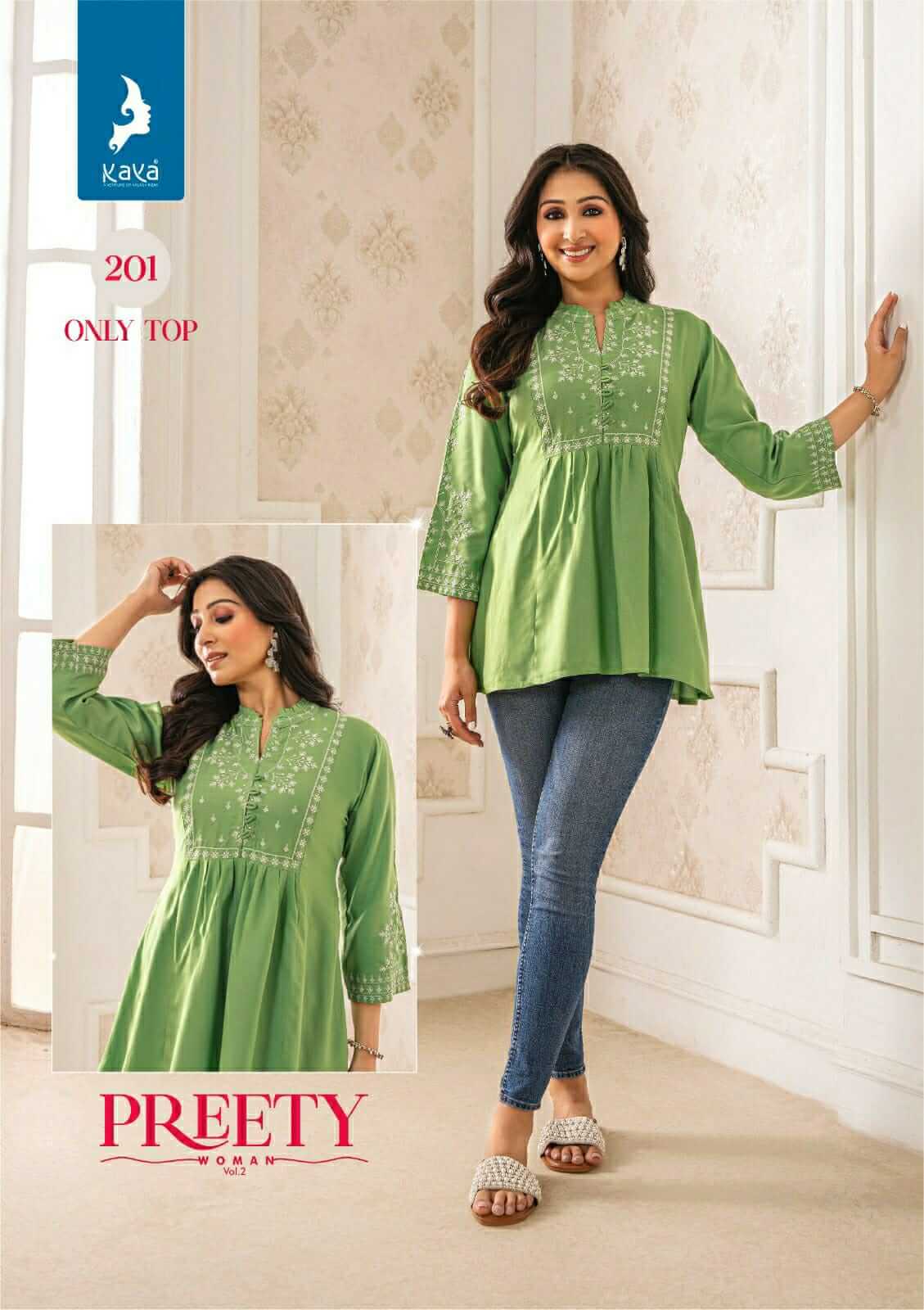 Kaya Kurti Pretty Women 2 Ladies Tops Catalog collection 4