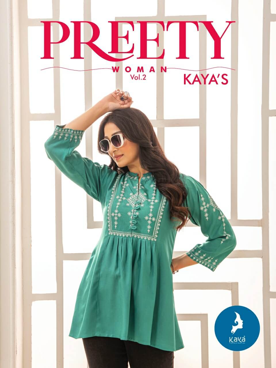 Kaya Kurti Pretty Women 2 Ladies Tops Catalog collection 8