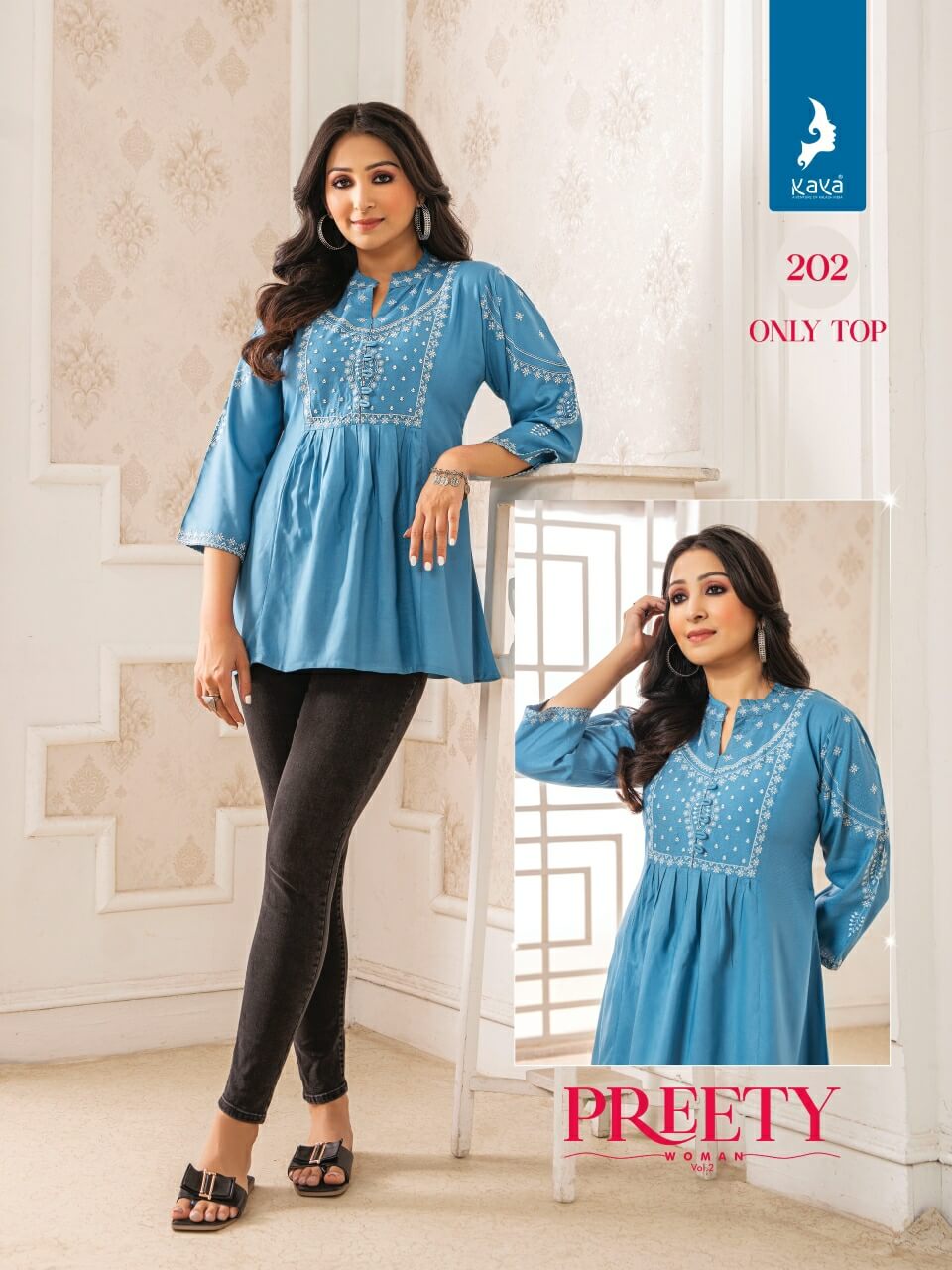 Kaya Kurti Pretty Women 2 Ladies Tops Catalog collection 10