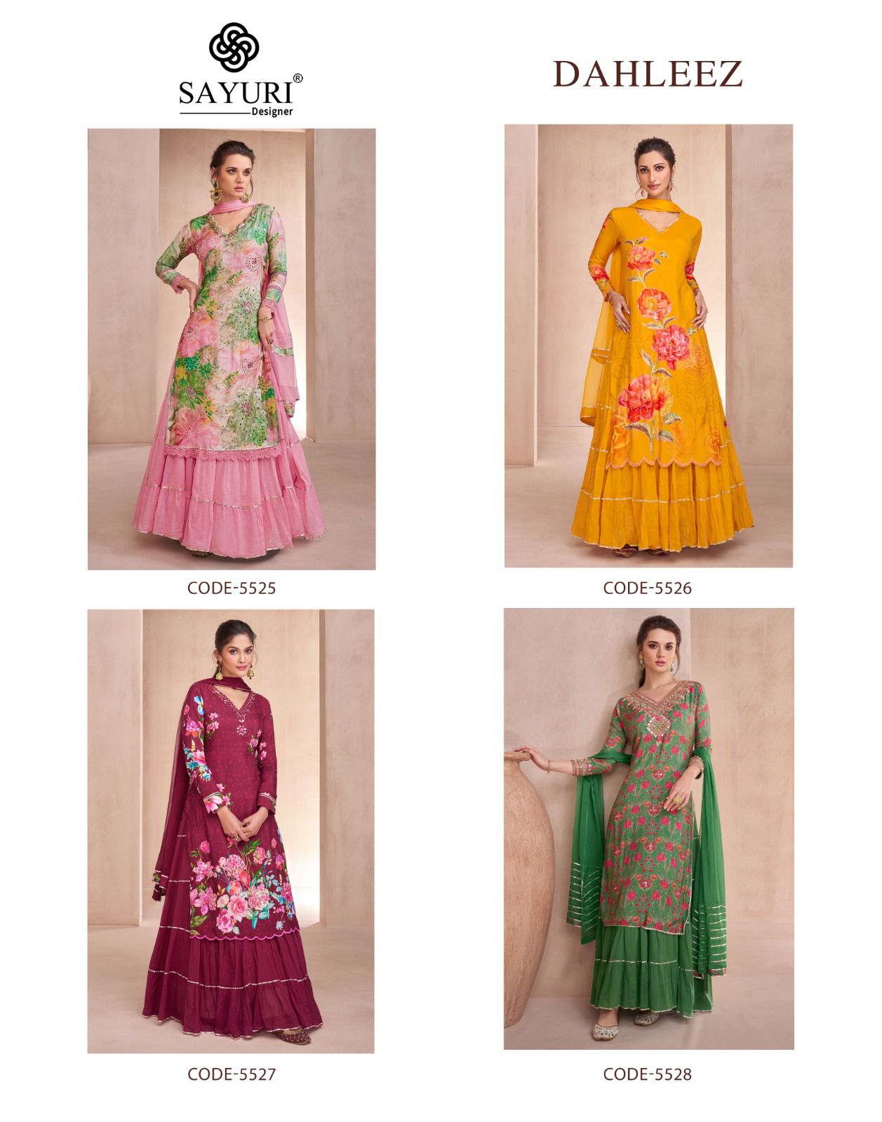 Sayuri Designer Dahleez Wedding Party Salwar Suits Catalog collection 9