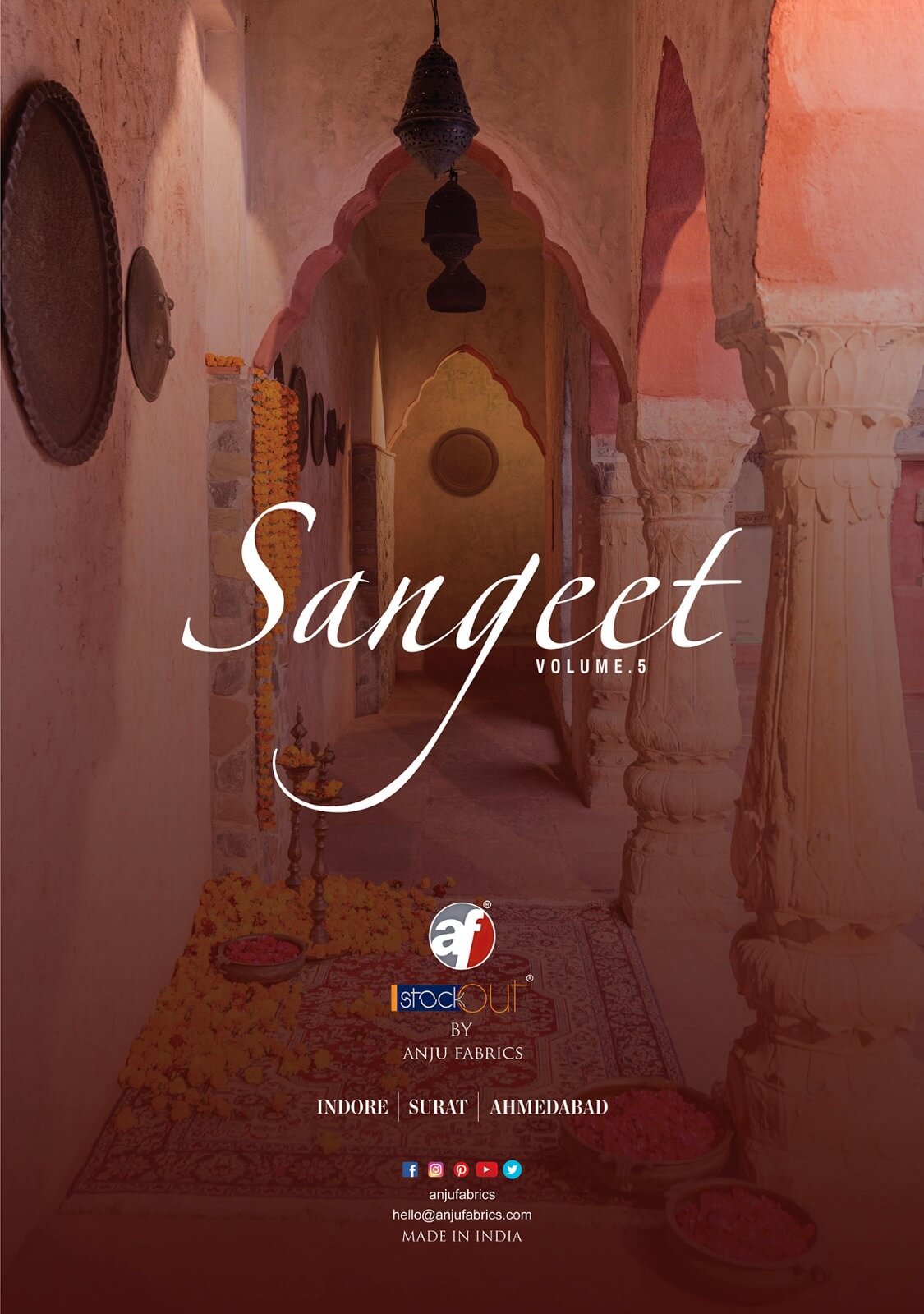 Anju Fabrics Sangeet Vol 5 Readymade Dress Catalog collection 6