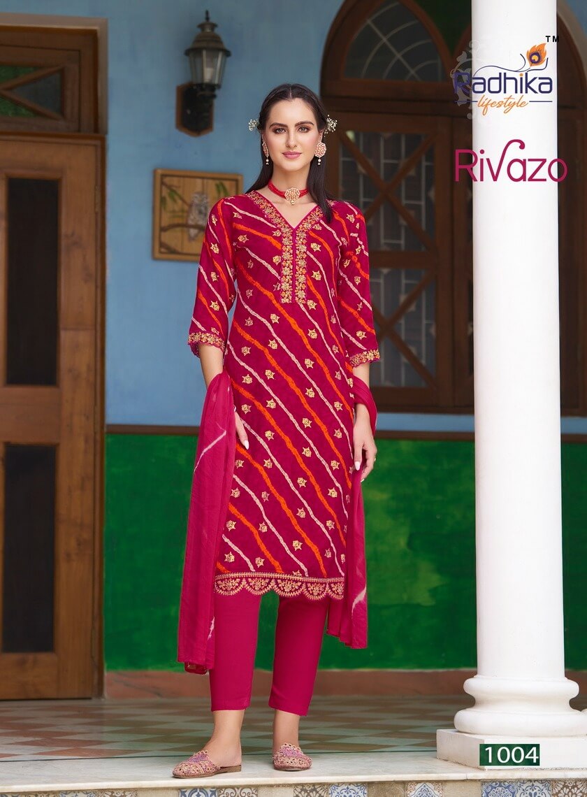 Radhika Lifestyle Rivazo Vol 1 Readymade Dress Catalog collection 4
