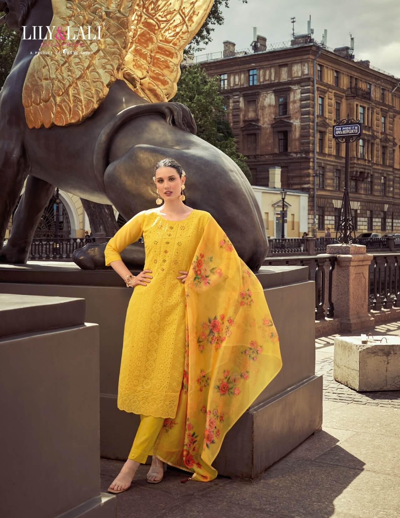Lily Lali Organza Chikankari Vol 2 Readymade Dress Catalog collection 4