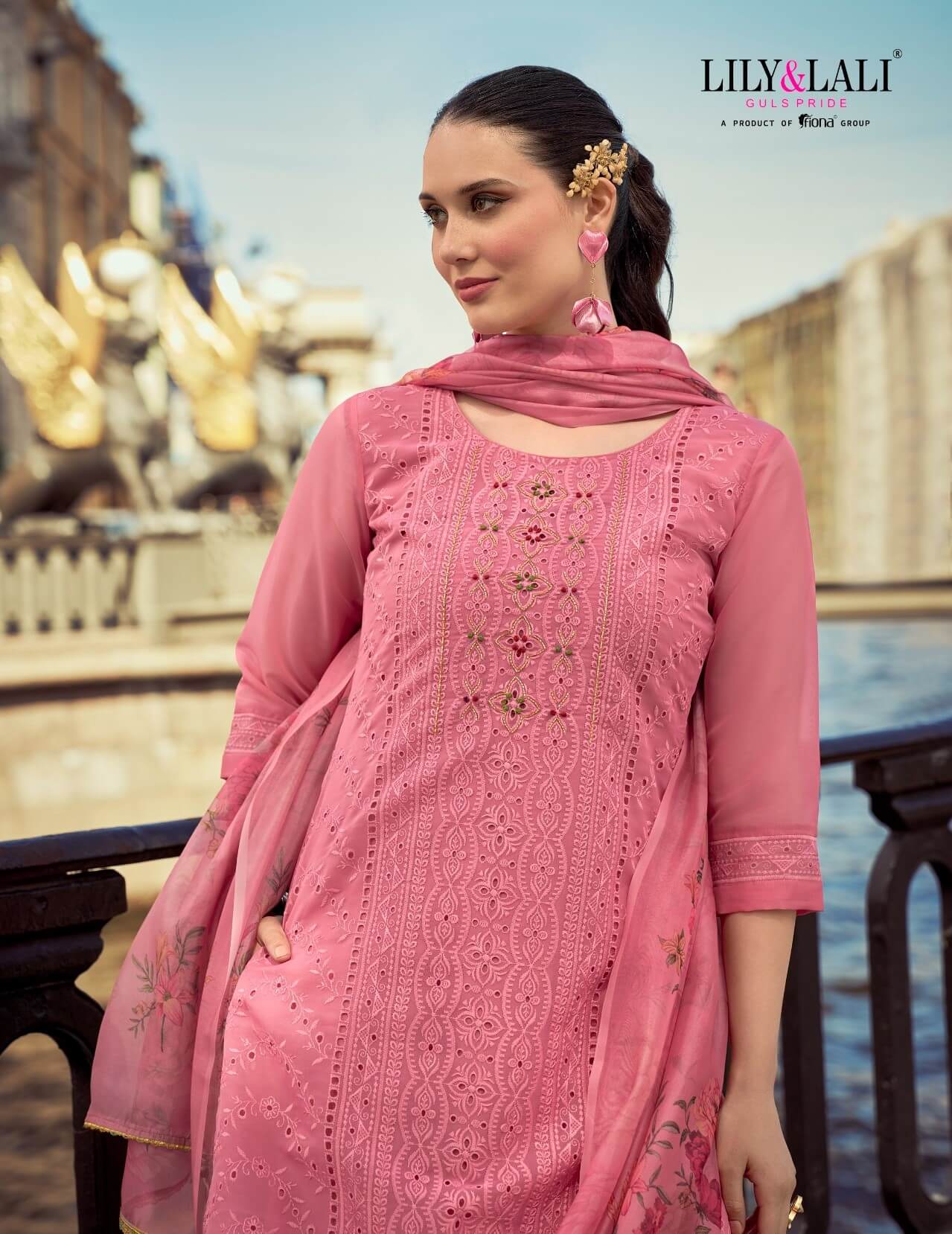 Lily Lali Organza Chikankari Vol 2 Readymade Dress Catalog collection 11