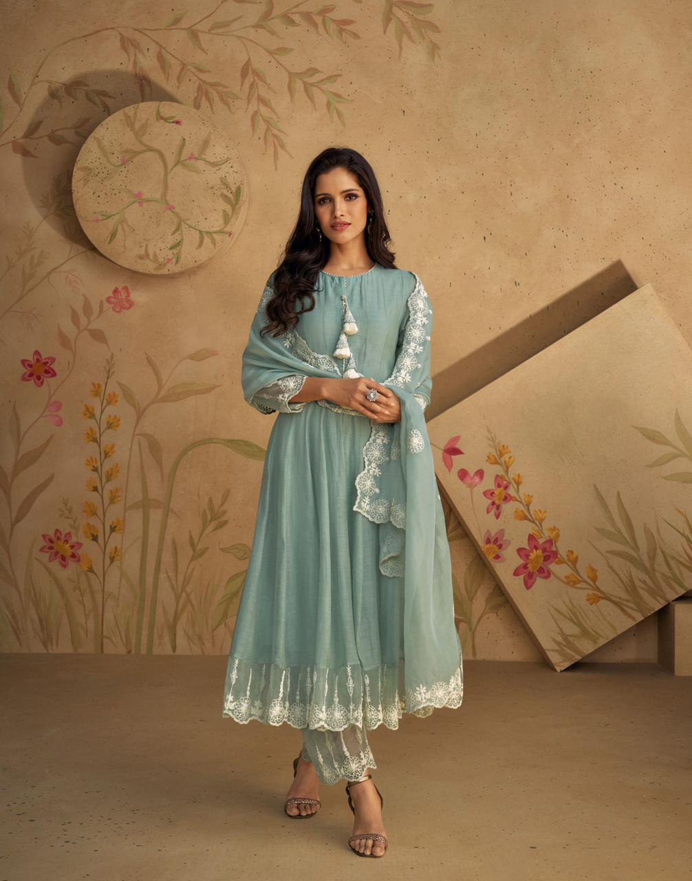 Sayuri Designer Ghazal Readymade Dress Catalog collection 6