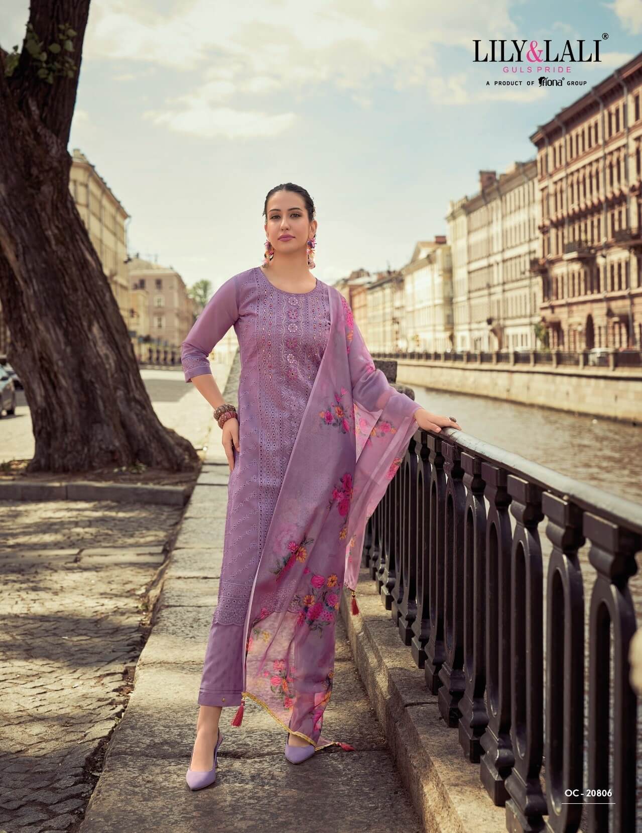 Lily Lali Organza Chikankari Vol 2 Readymade Dress Catalog collection 12