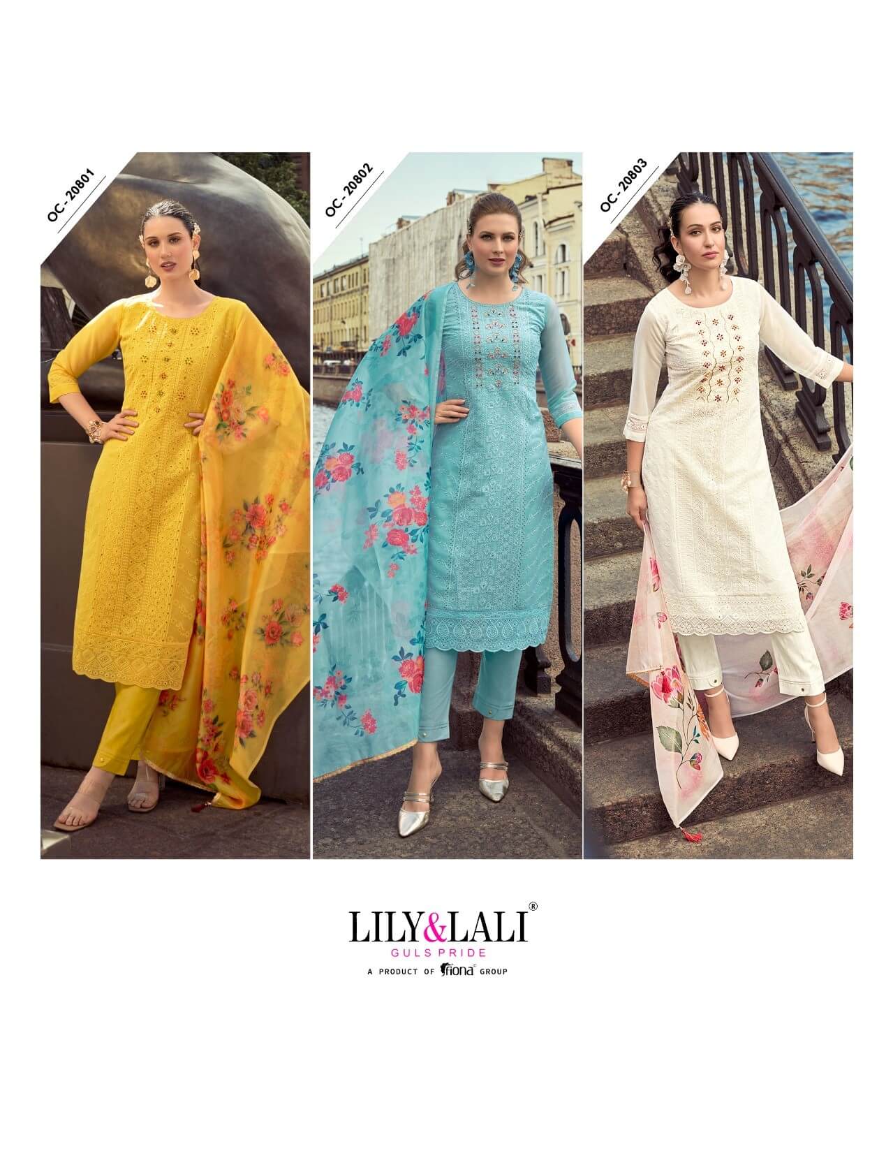 Lily Lali Organza Chikankari Vol 2 Readymade Dress Catalog collection 2
