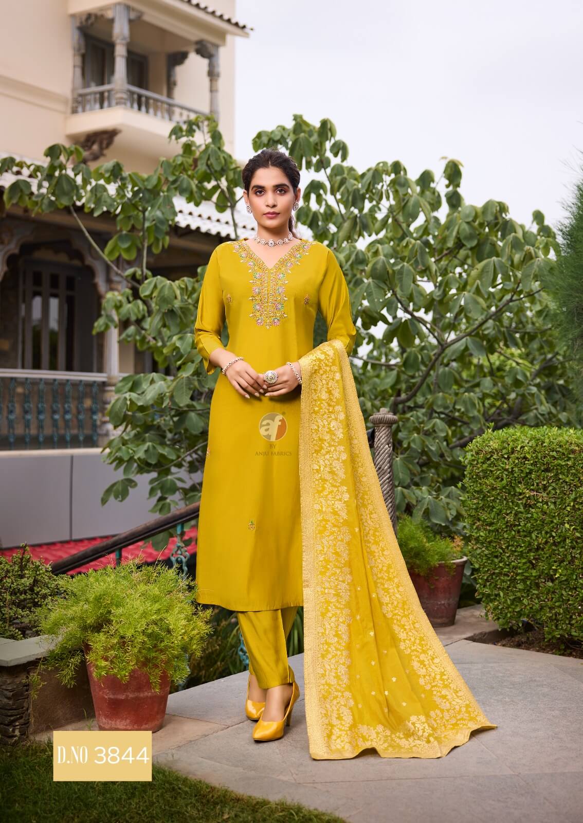 Anju Fabrics Vastra Vol 3 Readymade Dress Catalog collection 13