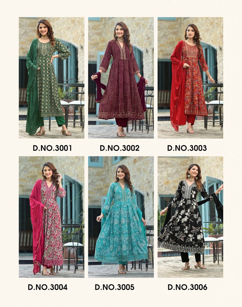 Radhika  Lifestyle Anarkali Vol 3 Anarkali Suits Catalog collection 1