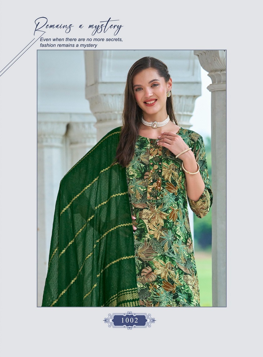 Radhika Lifestyle Eva Printed Salwar Kameez Catalog collection 9