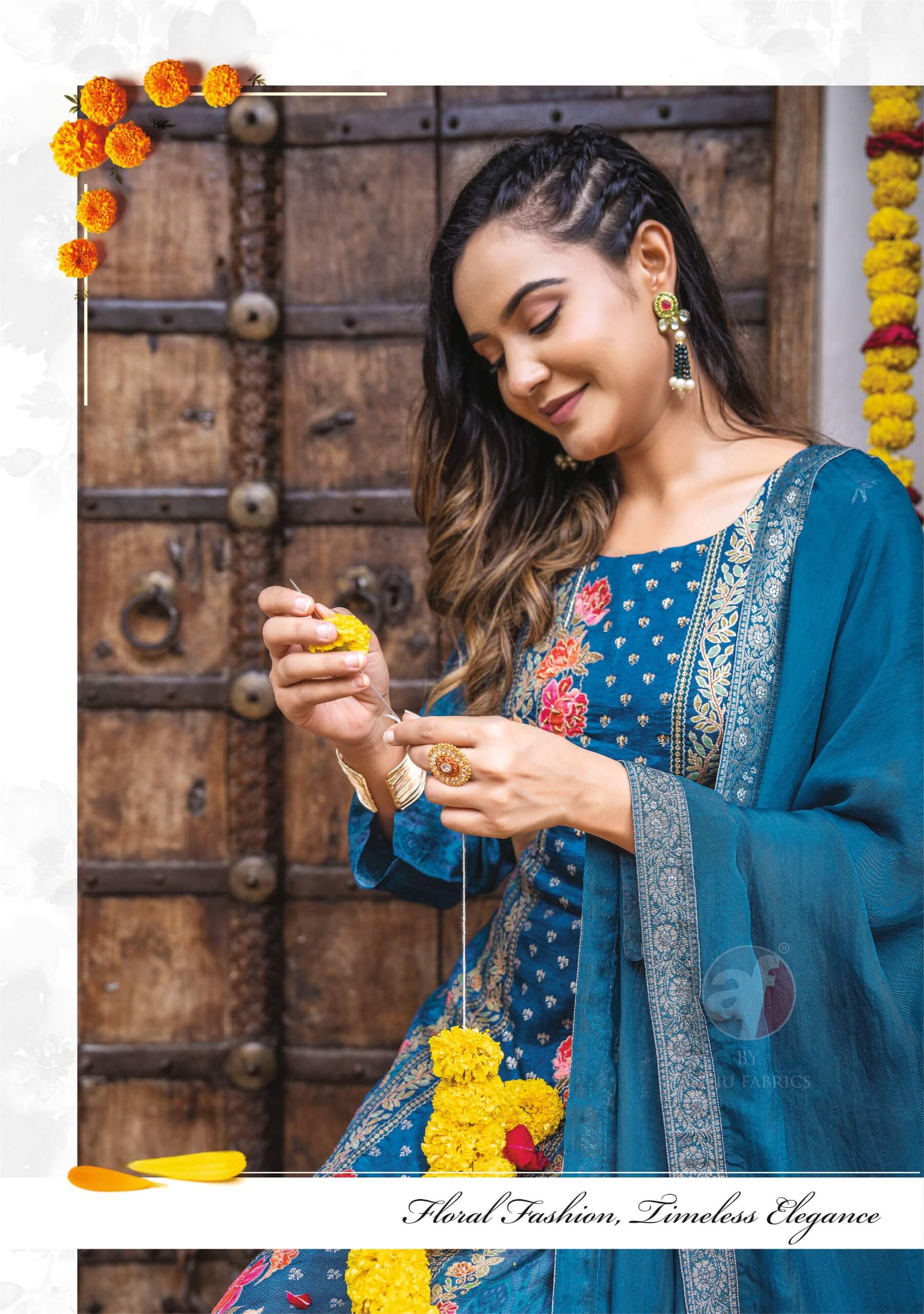 Anju Fabrics Fiza Vol 2 Printed Salwar Kameez Catalog collection 9