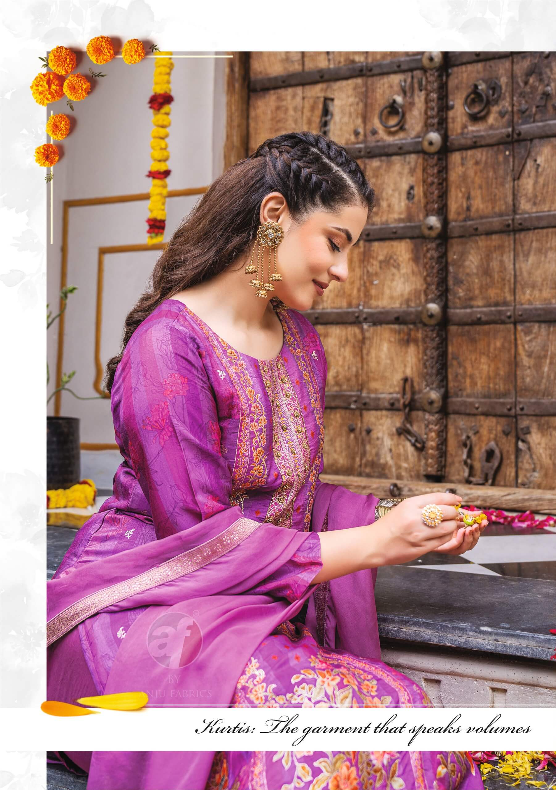 Anju Fabrics Fiza Vol 2 Printed Salwar Kameez Catalog collection 2
