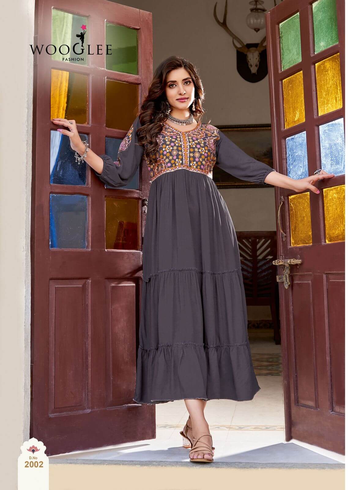Wooglee Fashion Anchal One Piece Dress Catalog collection 5