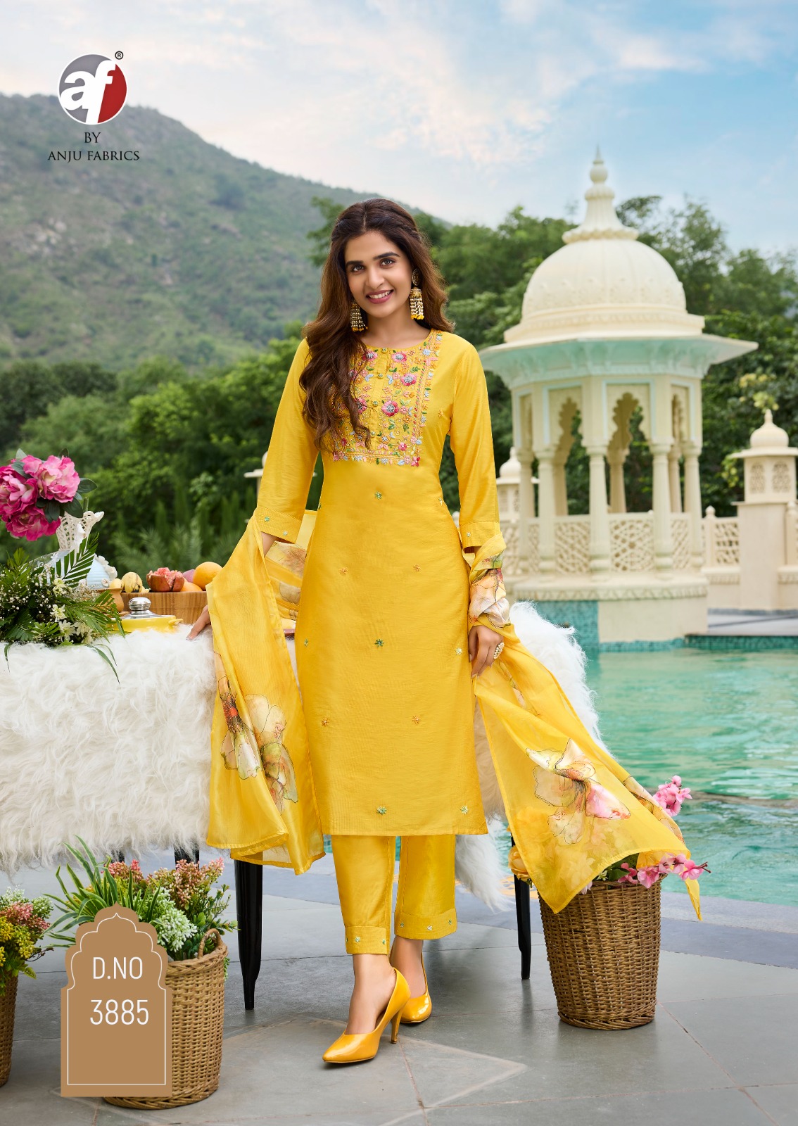 Anju Fabrics Desi Dhaga Readymade Dress Catalog collection 7