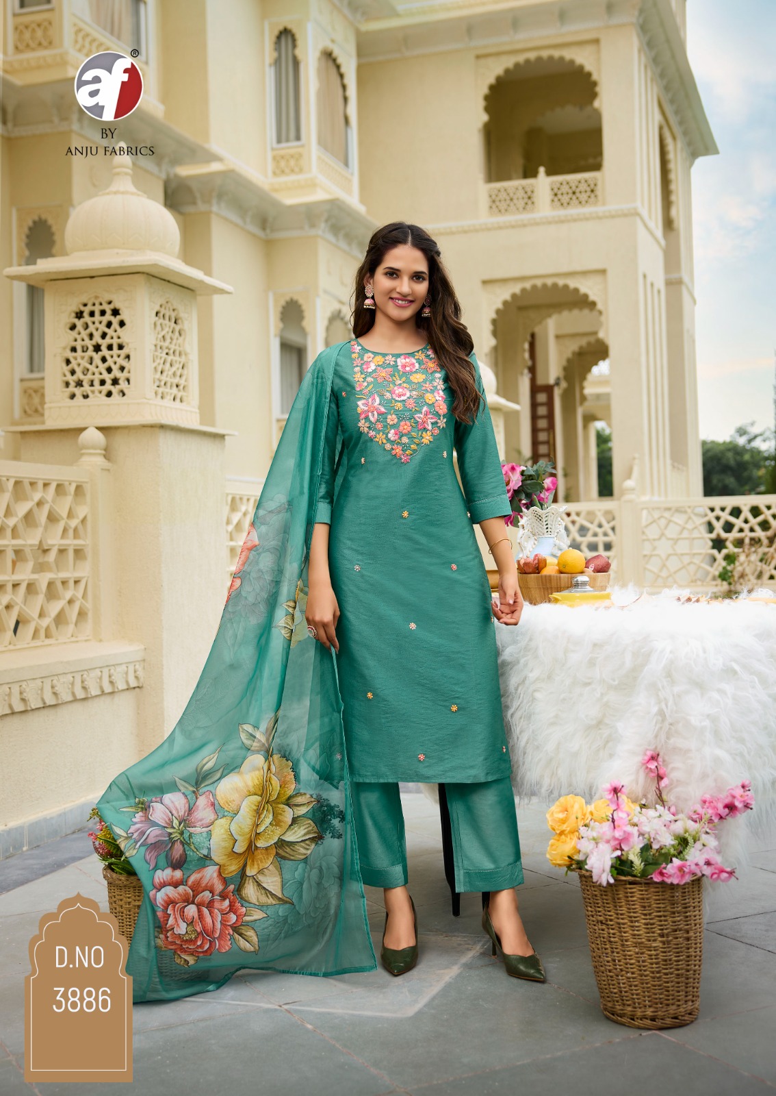 Anju Fabrics Desi Dhaga Readymade Dress Catalog collection 5