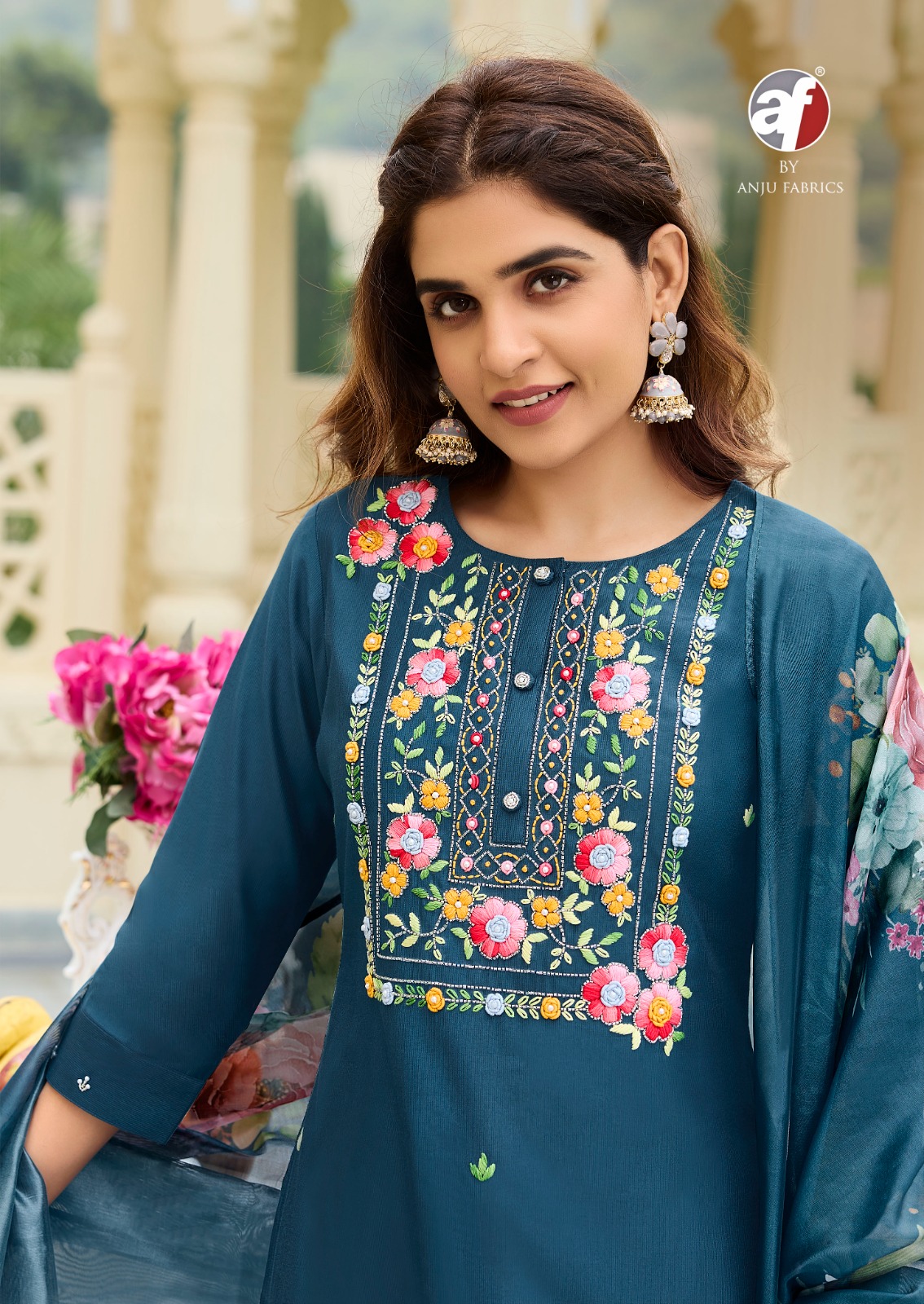 Anju Fabrics Desi Dhaga Readymade Dress Catalog collection 11