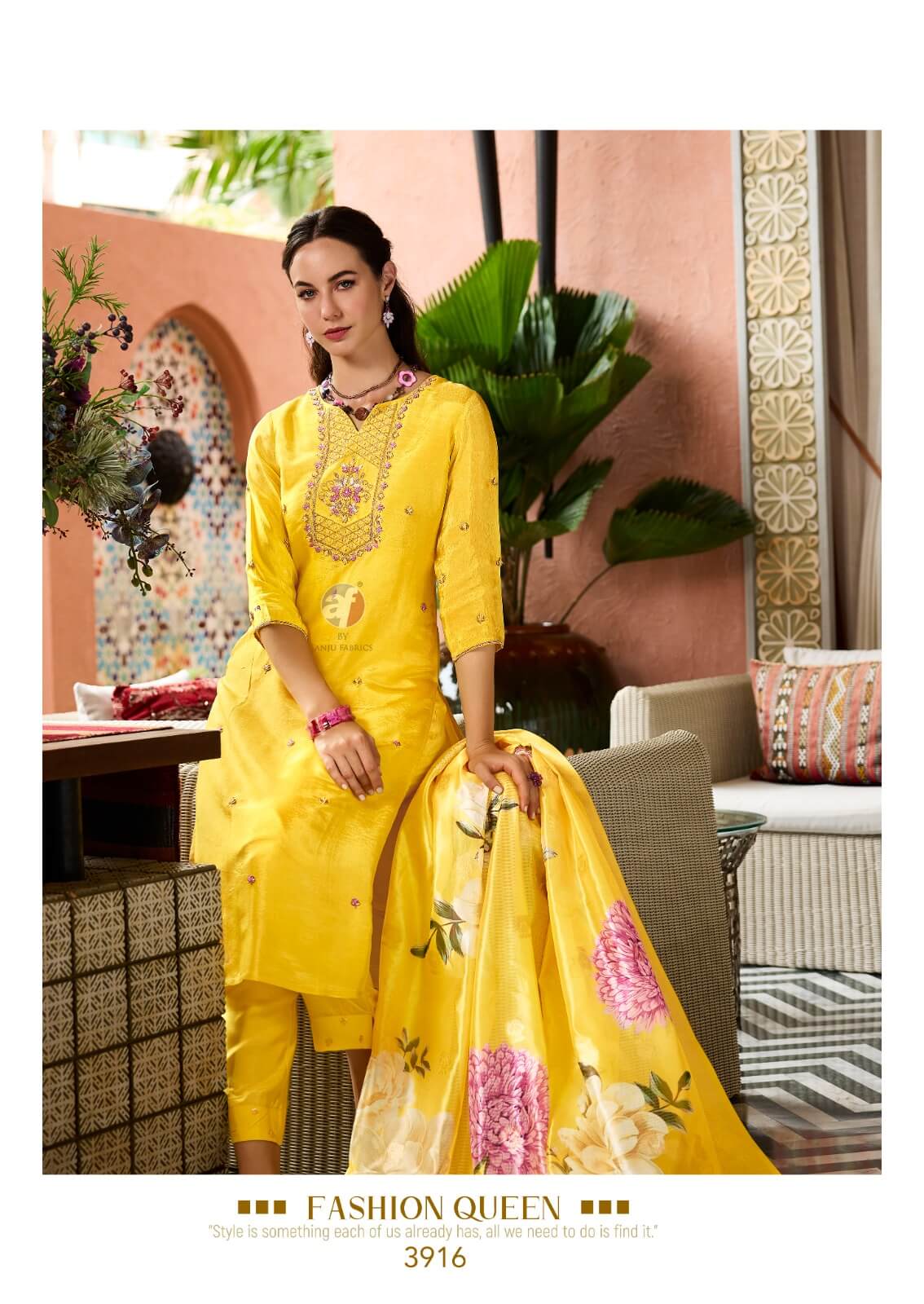 Anju Fabrics Sheesha Vol 3 Readymade Dress Catalog collection 13