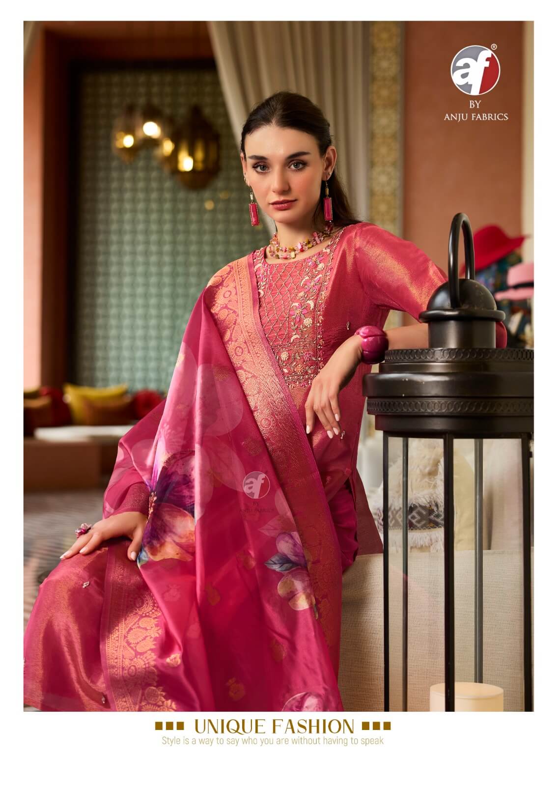 Anju Fabrics Sheesha Vol 3 Readymade Dress Catalog collection 5