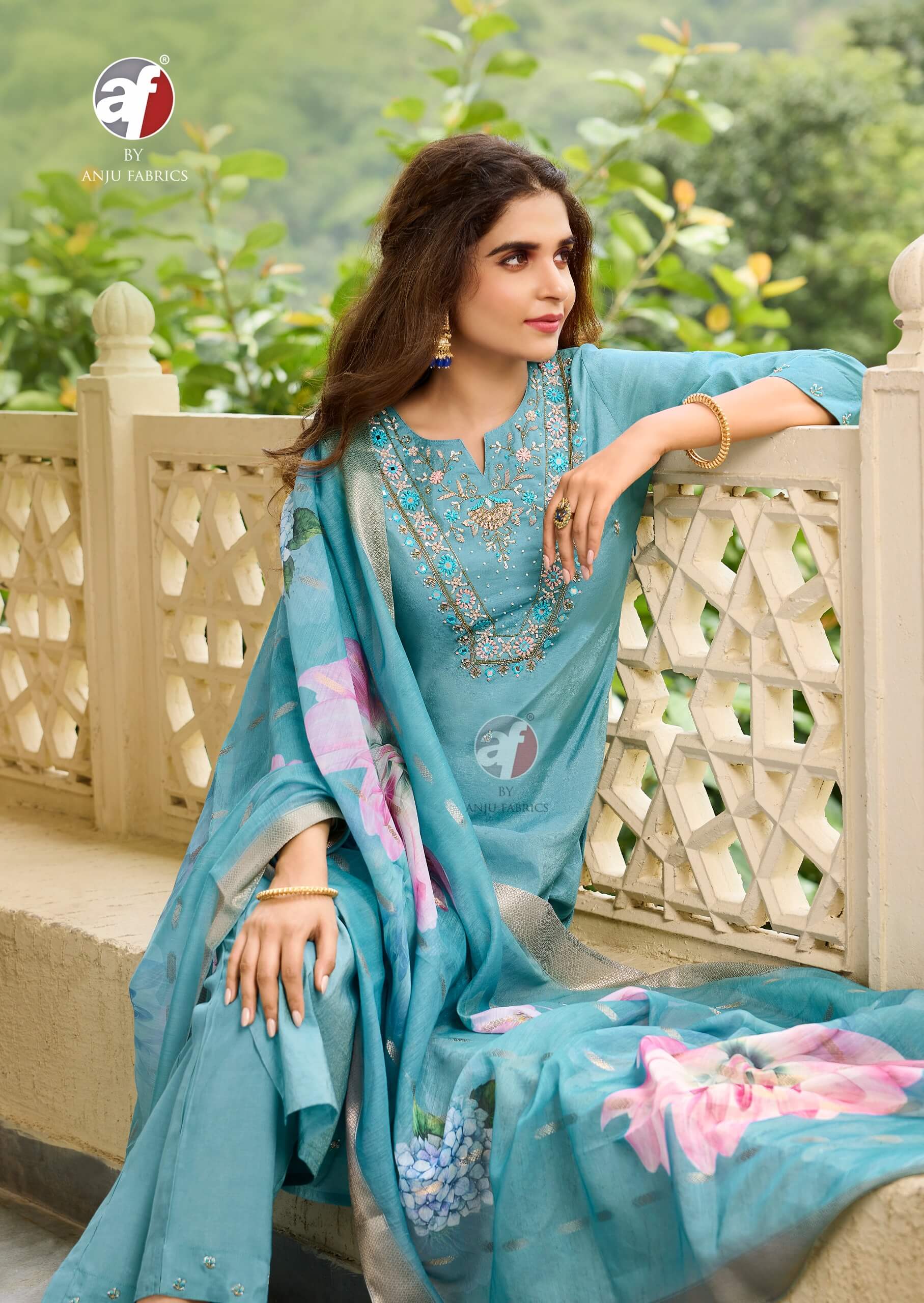 Anju Fabrics Mayra Vol 5 Readymade Dress Catalog collection 10