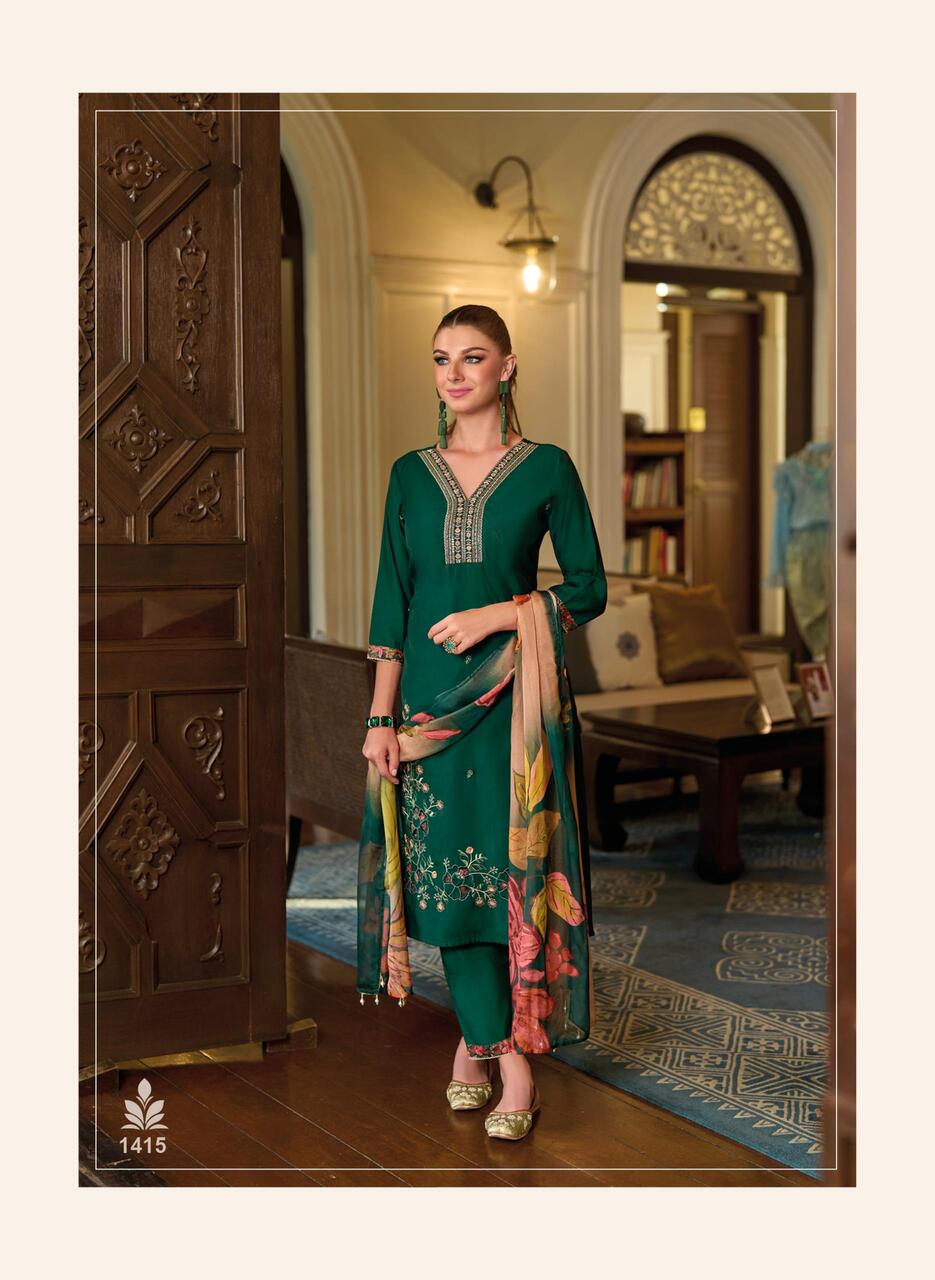 Lily Lali Shahida Embroidery Salwar Kameez Catalog collection 14