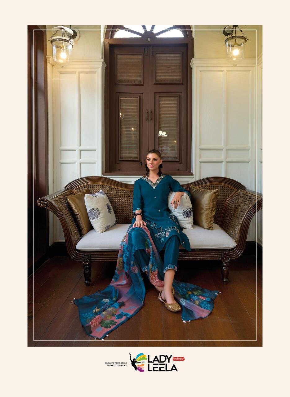 Lily Lali Shahida Embroidery Salwar Kameez Catalog collection 18