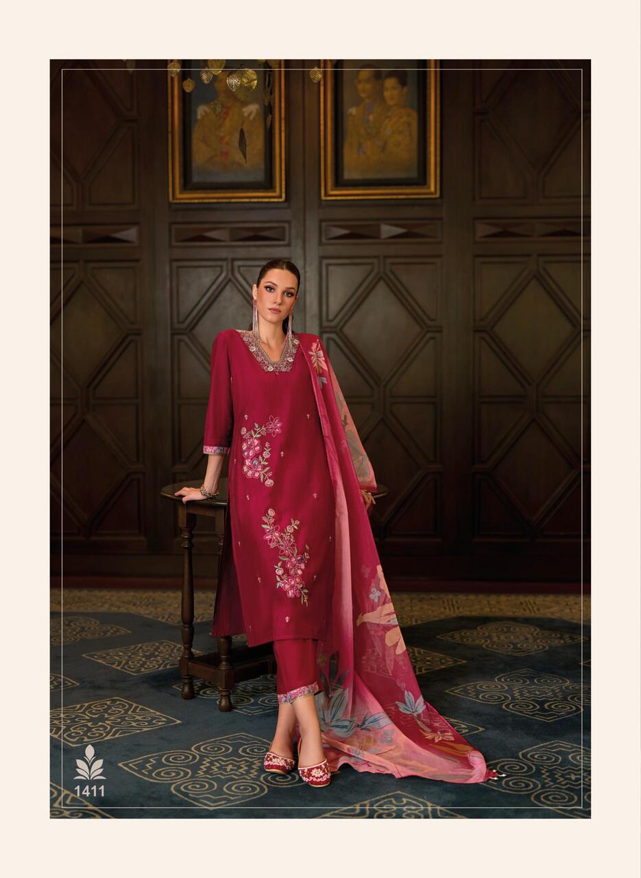 Lily Lali Shahida Embroidery Salwar Kameez Catalog collection 16