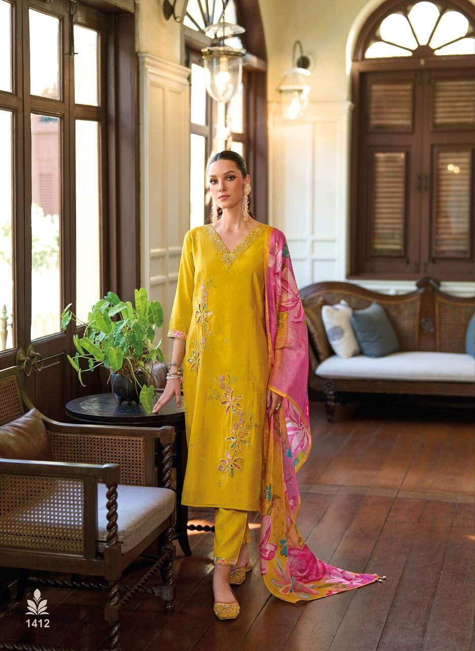 Lily Lali Shahida Embroidery Salwar Kameez Catalog collection 13