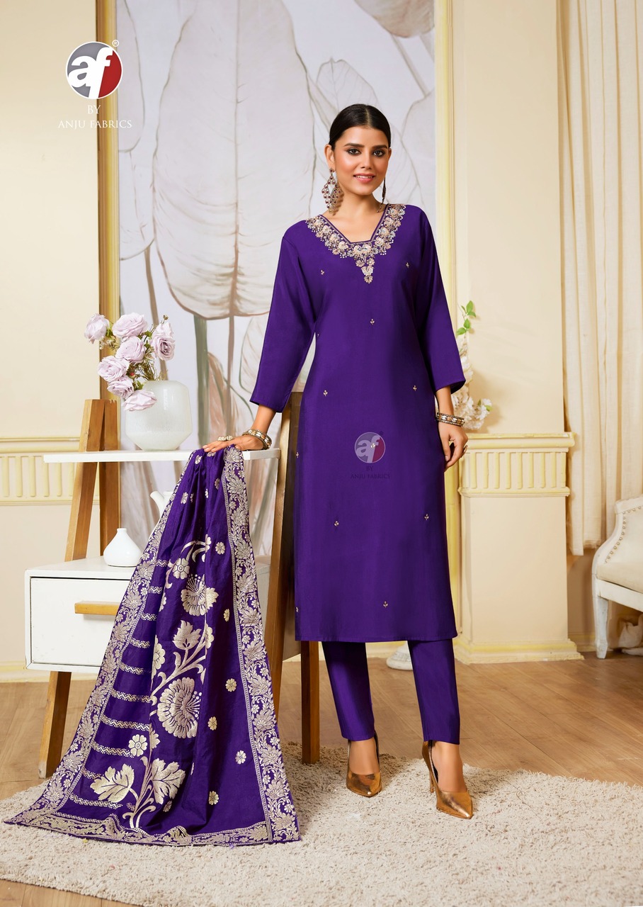 Anju Fabrics Vastra Vol 4 Readymade Dress Catalog collection 6
