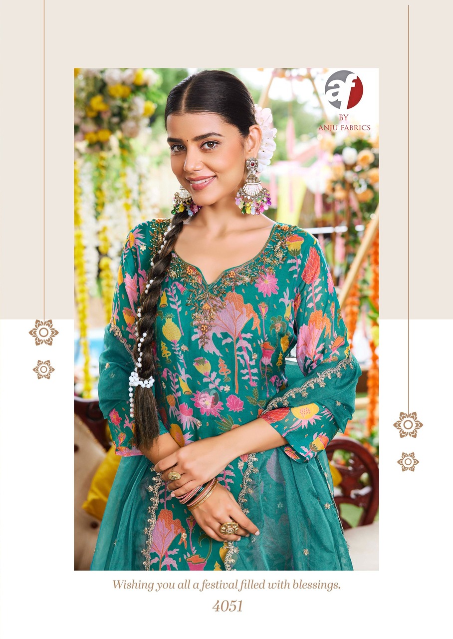 Anju Fabrics Nazar Vol 7 Readymade Dress Catalog collection 2