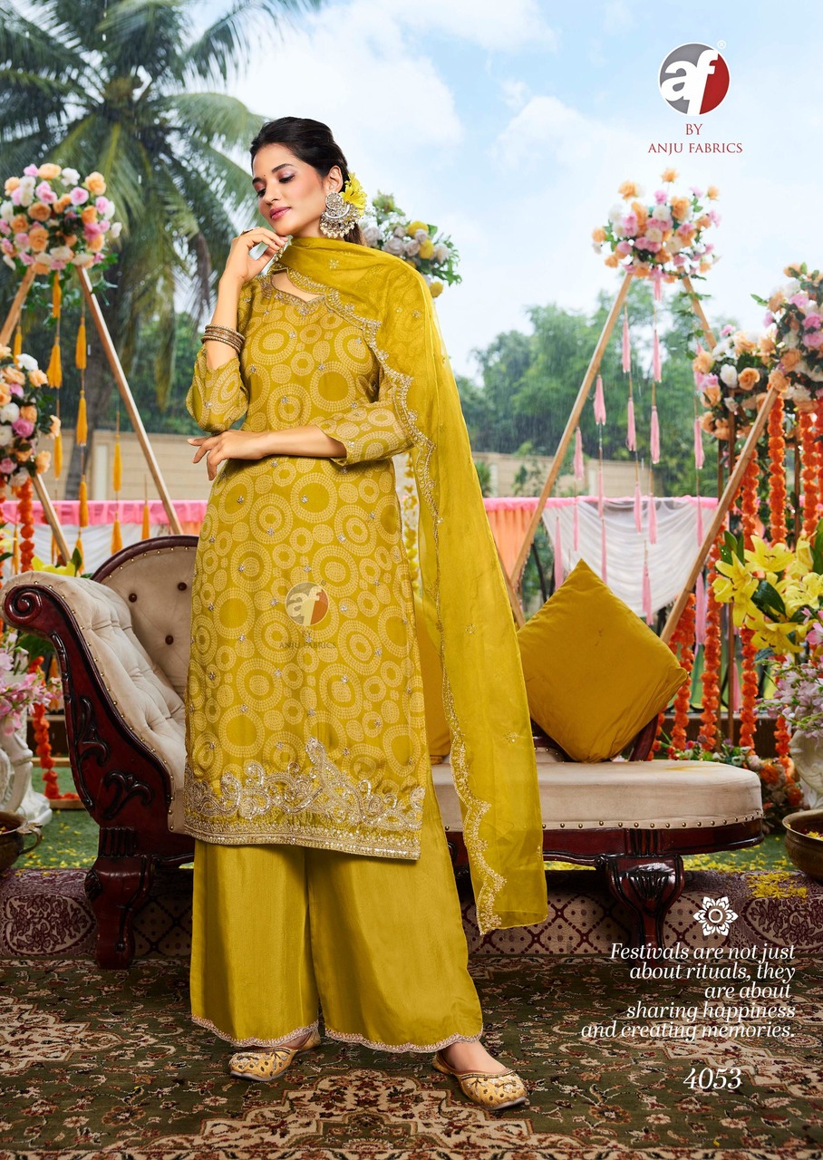 Anju Fabrics Nazar Vol 7 Readymade Dress Catalog collection 11