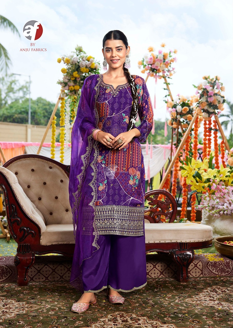 Anju Fabrics Nazar Vol 7 Readymade Dress Catalog collection 10