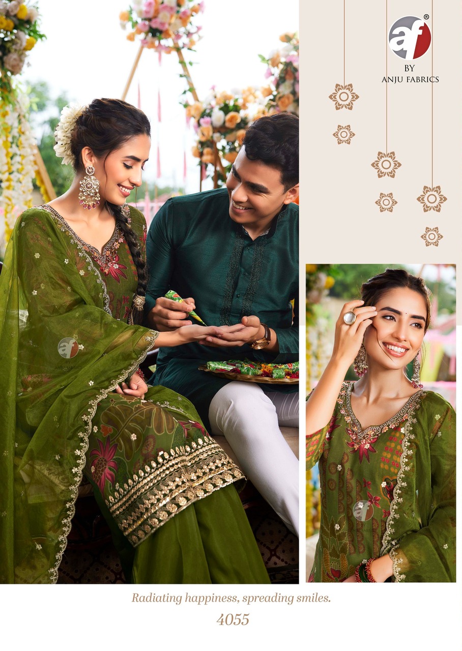 Anju Fabrics Nazar Vol 7 Readymade Dress Catalog collection 8