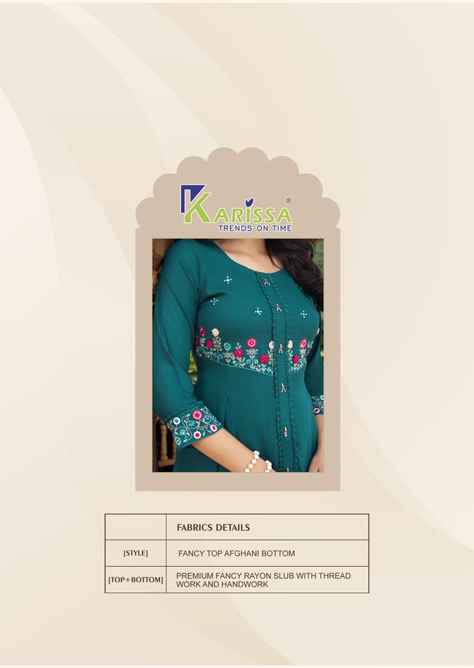 Karissa Celina Kurti With Bottom Catalog collection 10