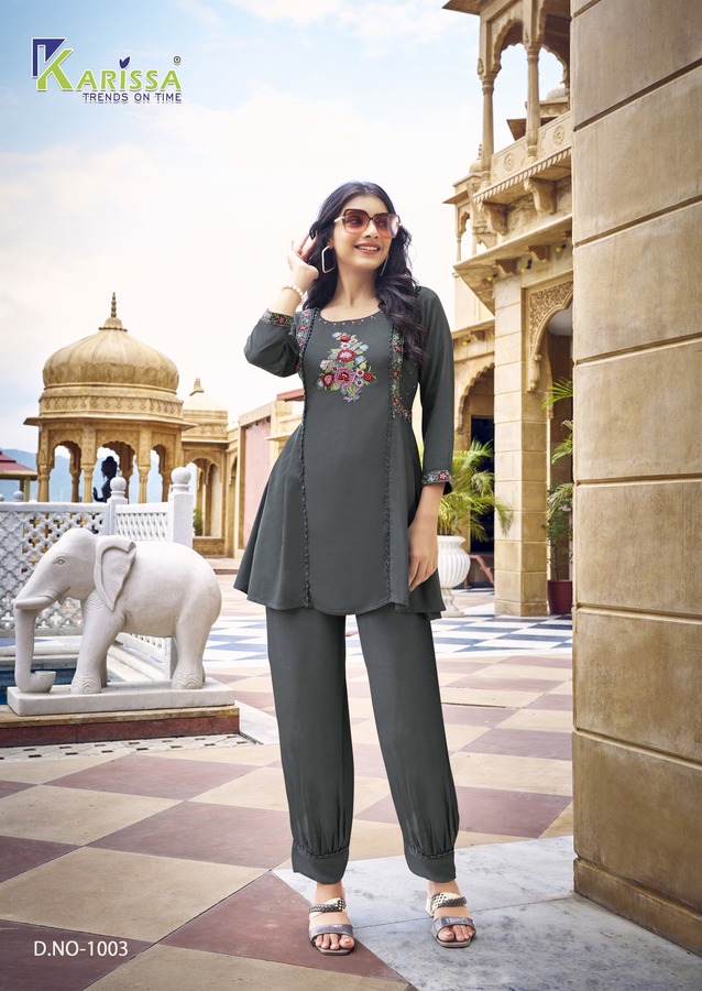 Karissa Celina Kurti With Bottom Catalog collection 5