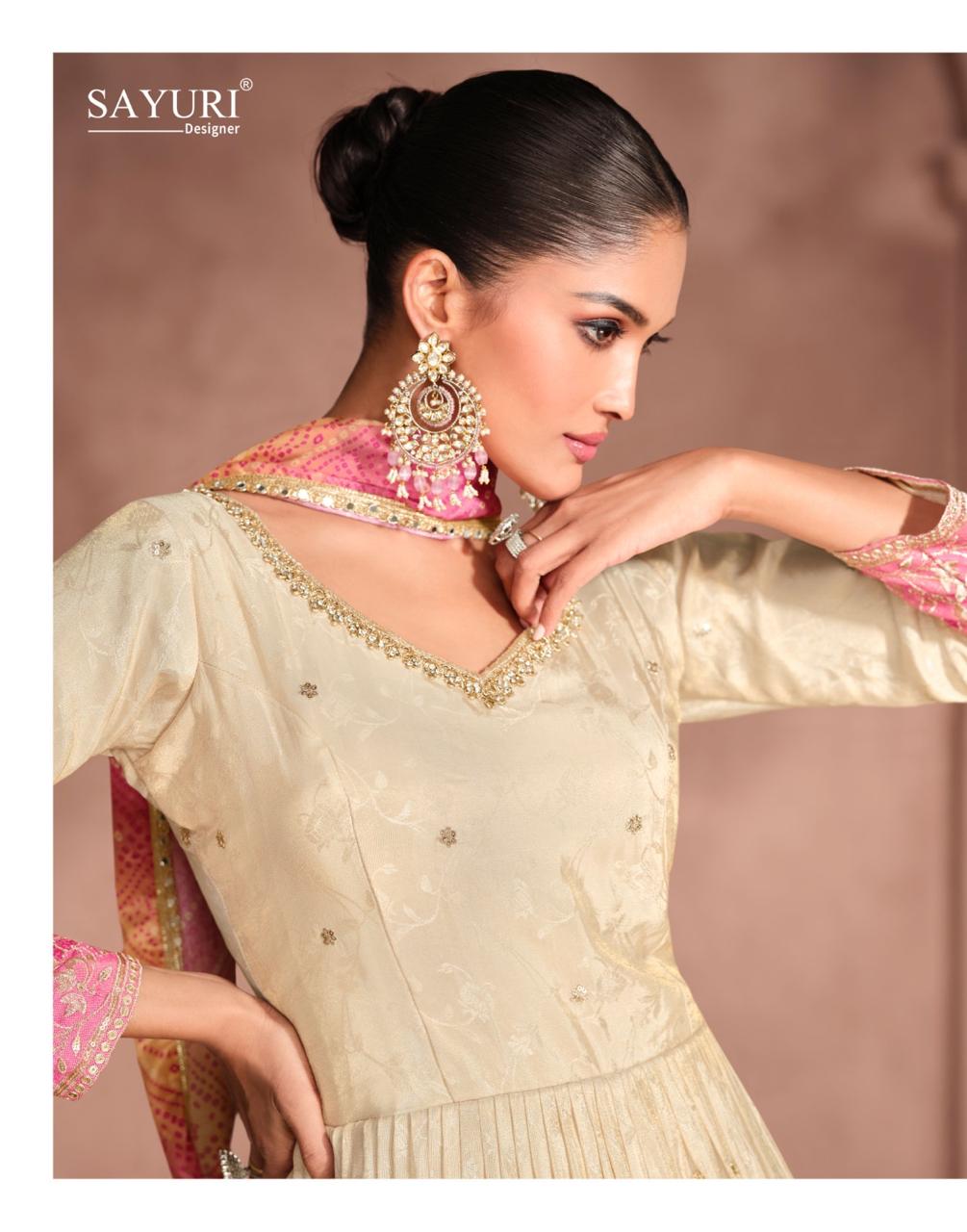 Sayuri Designer Gunjan Wedding Party Salwar Suits Catalog collection 4