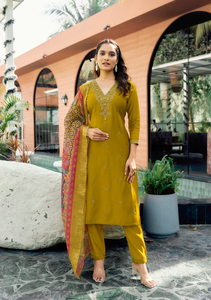 Ossm Rangat Embroidery Salwar Kameez Catalog collection 3