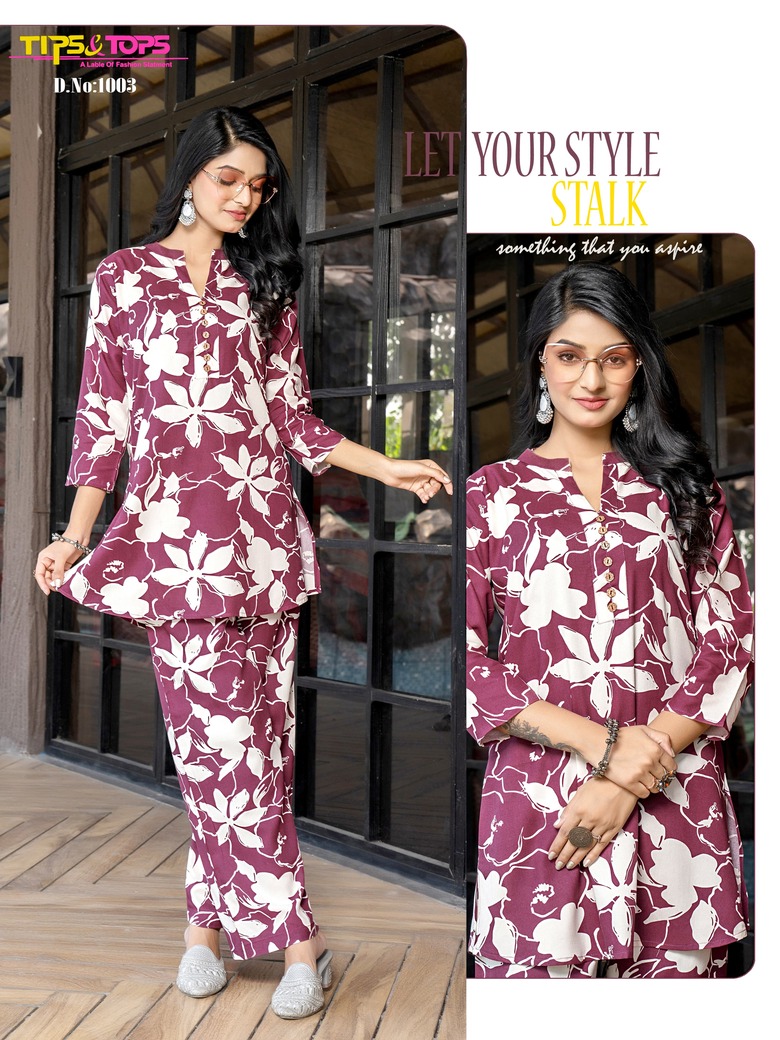 Tips And Tops Fashion Beats Vol 9 Co Ord Set Catalog collection 5