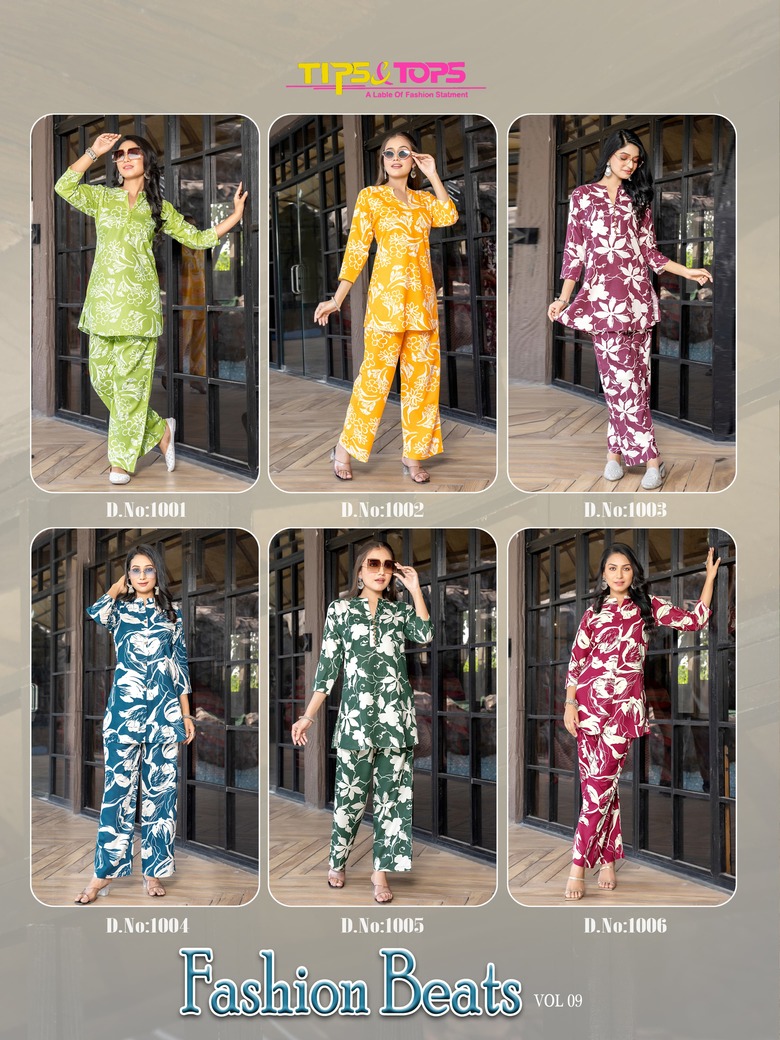 Tips And Tops Fashion Beats Vol 9 Co Ord Set Catalog collection 1