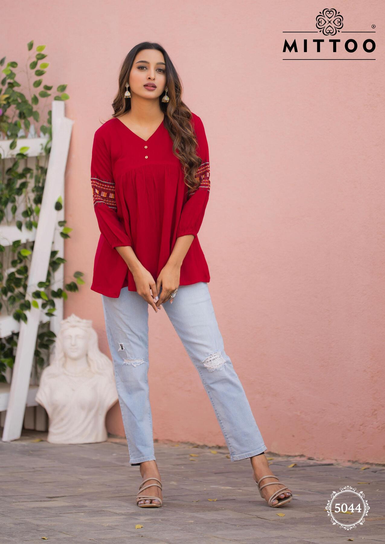 Mittoo Kurti Victoria Vol 8 Rayon Kurti Catalog collection 6
